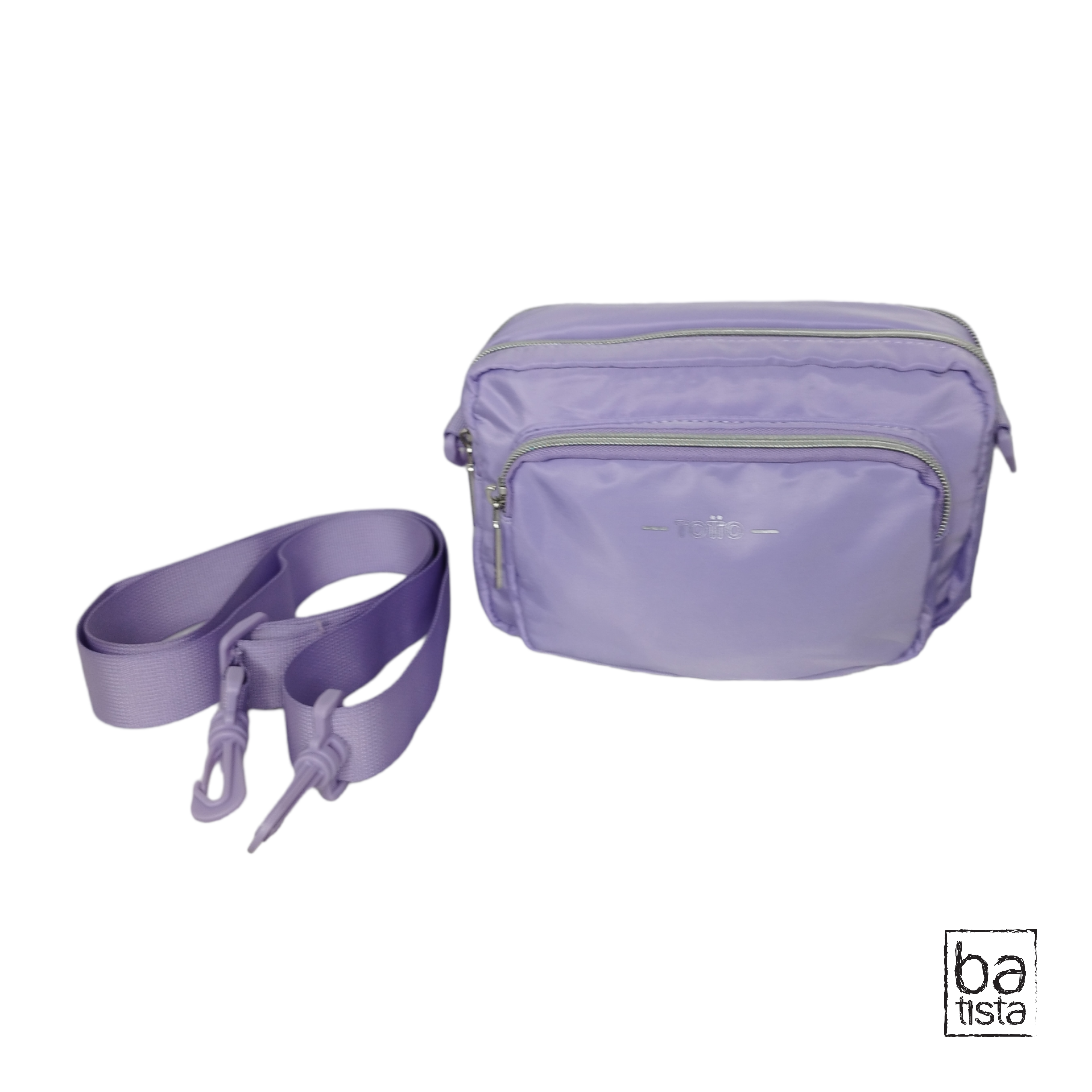 Bolso y Canguro Totto Funty M1Q Lila
