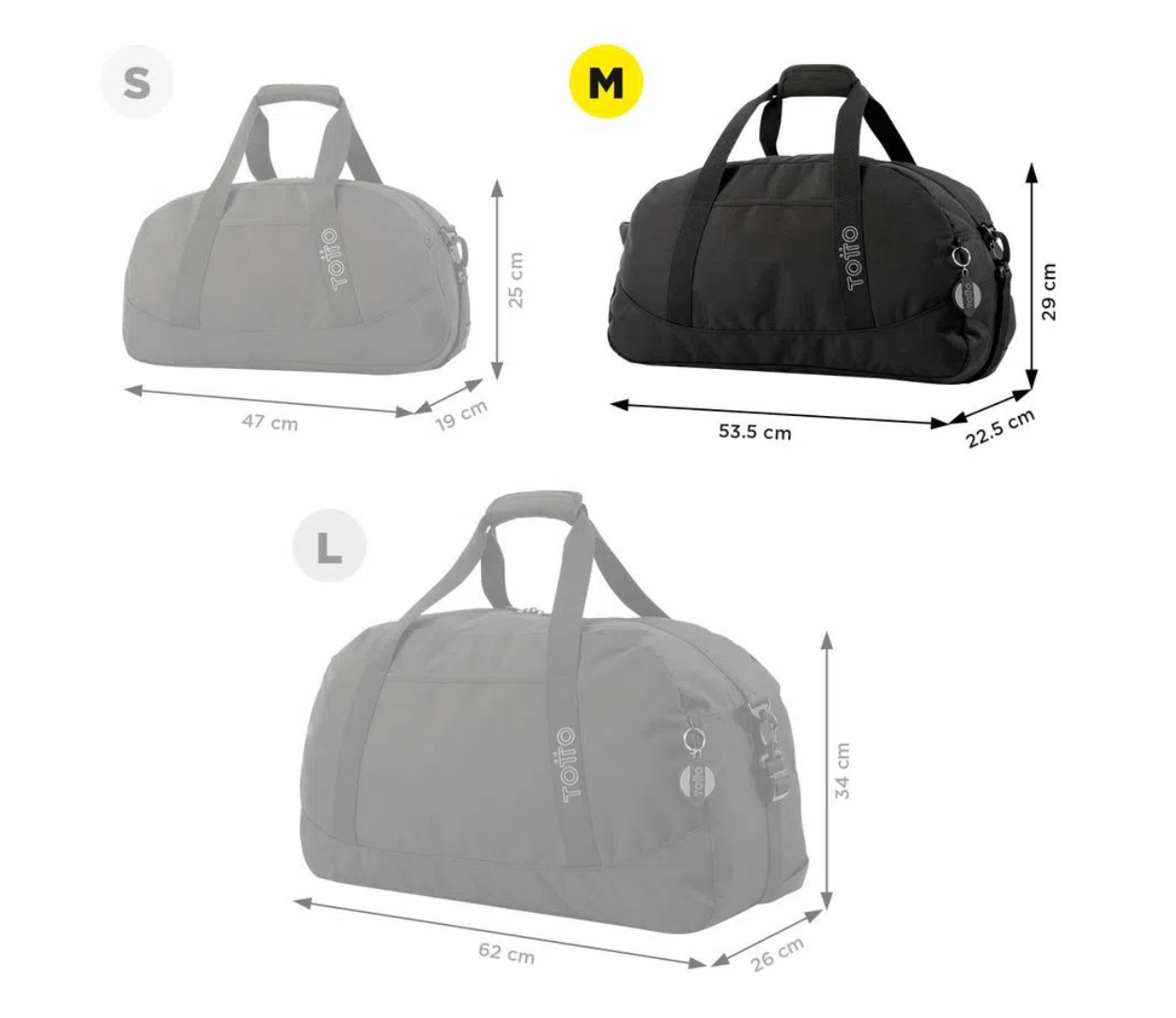 Tula Totto Active M N01 34 Lts.
