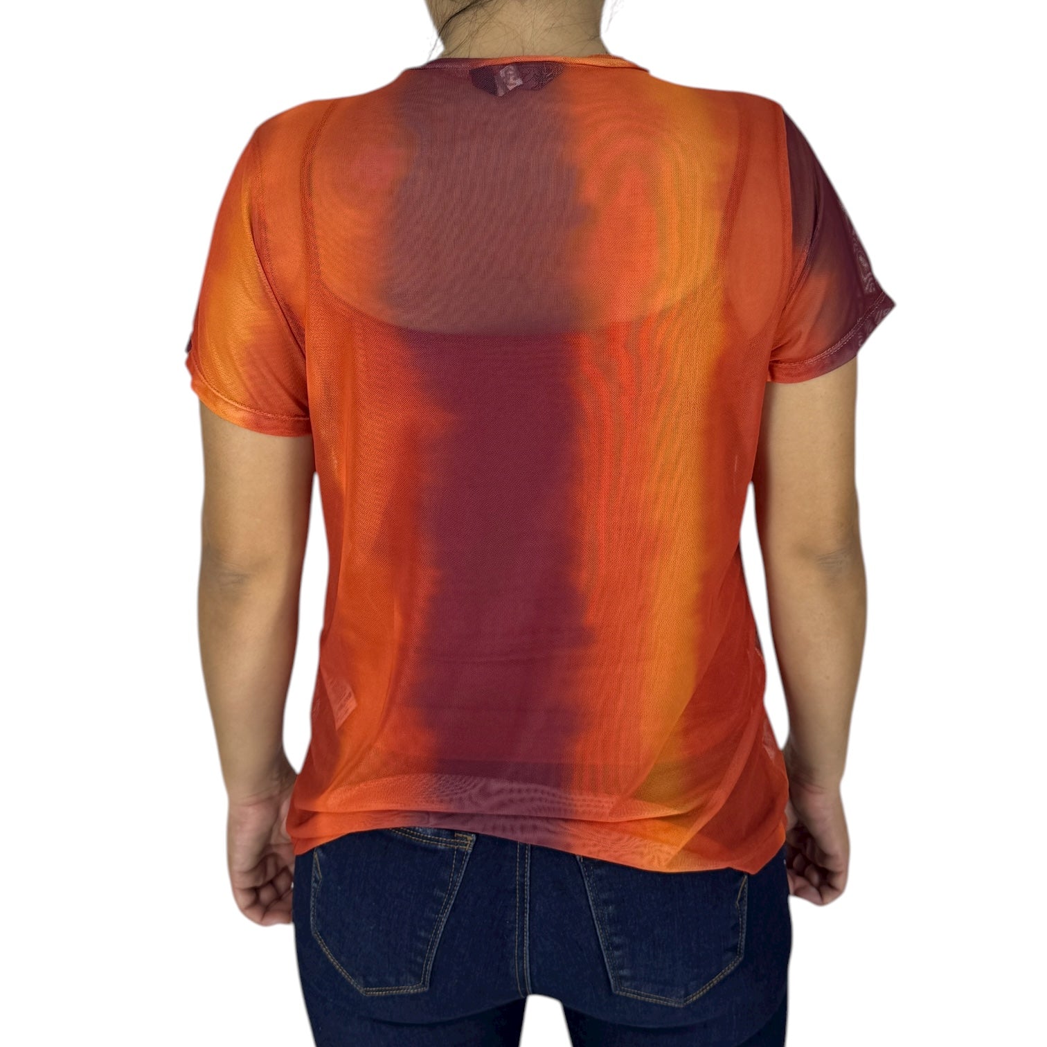 Blusa Ragged PF31122369 Naranja