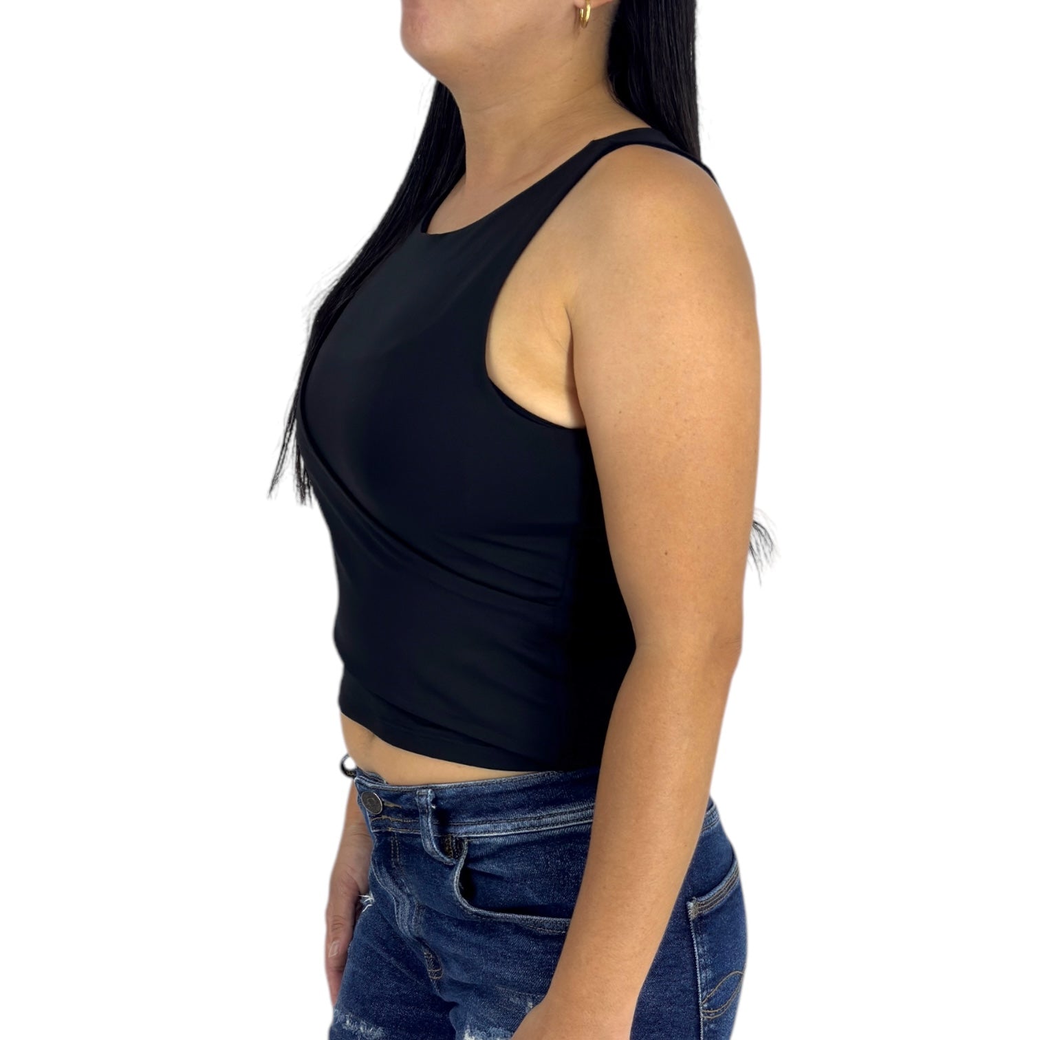 Blusa Ragged PF33120105 Negra