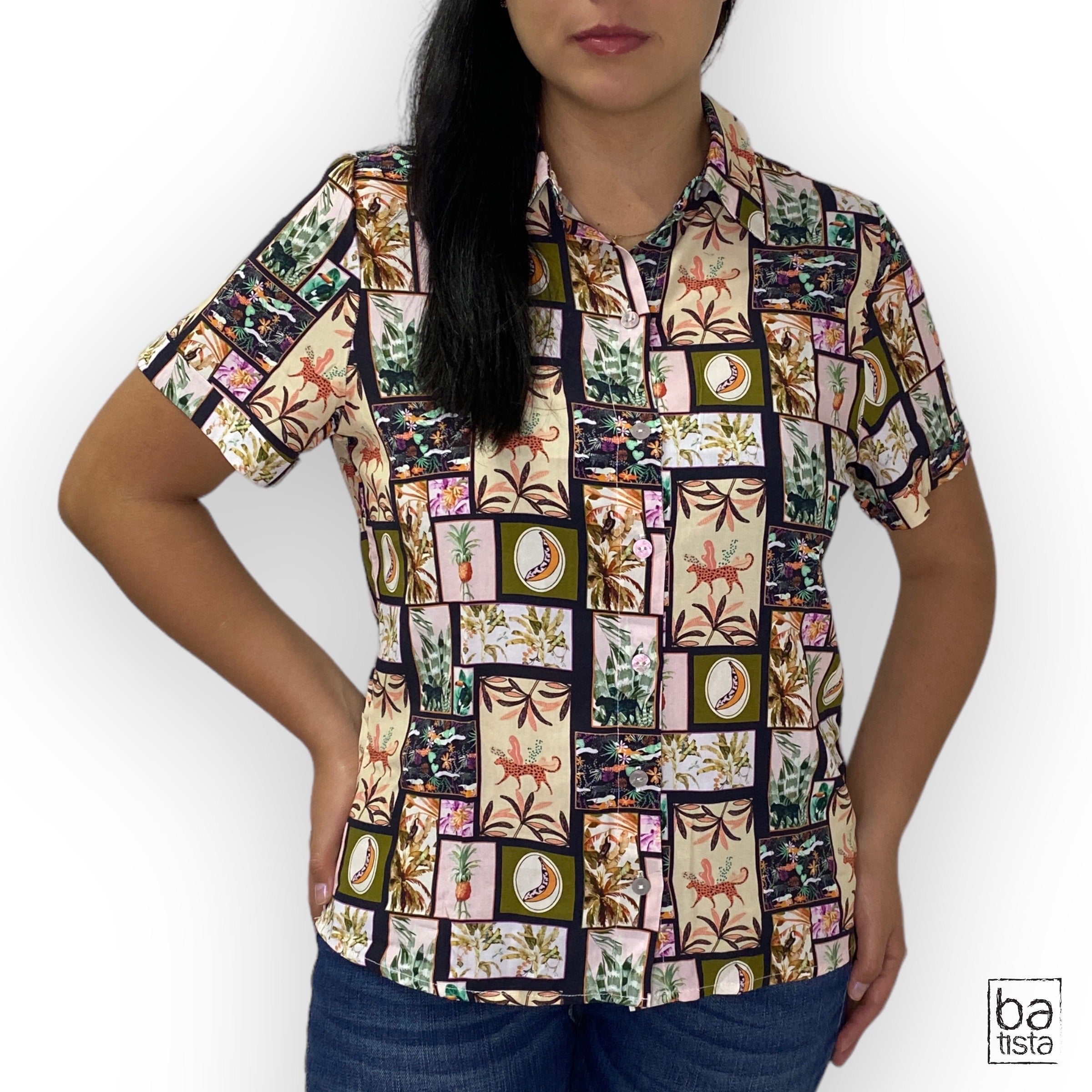 Blusa Oxford 601350