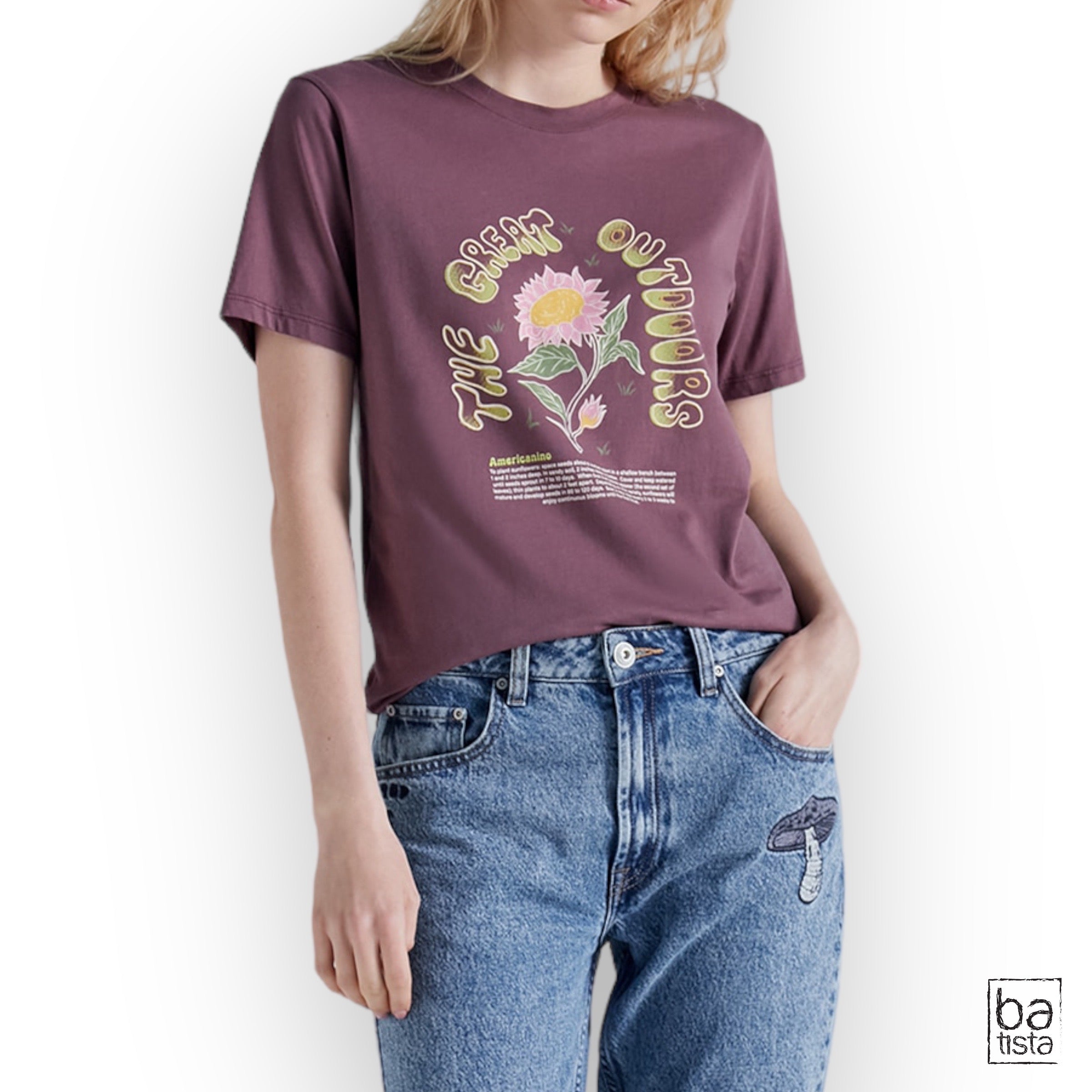 Blusa Americanino 601E008 Morado