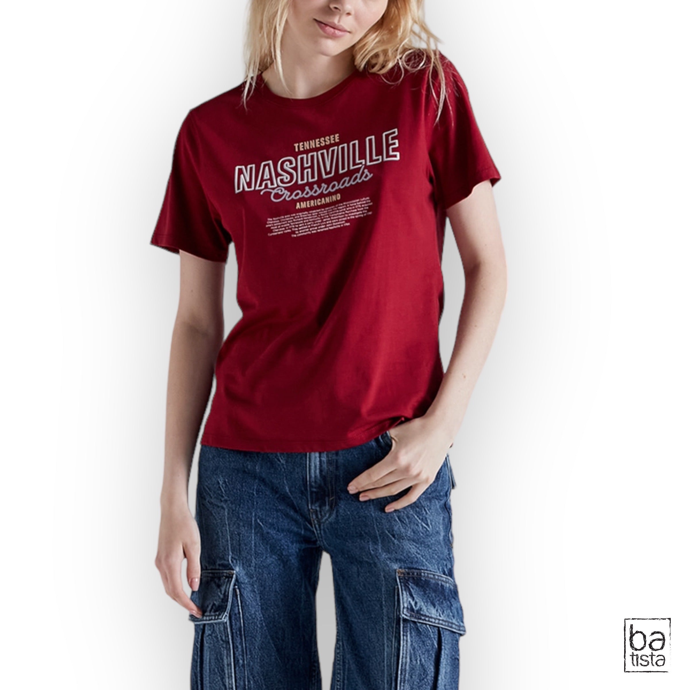 Blusa Americanino 601E018 Rojo
