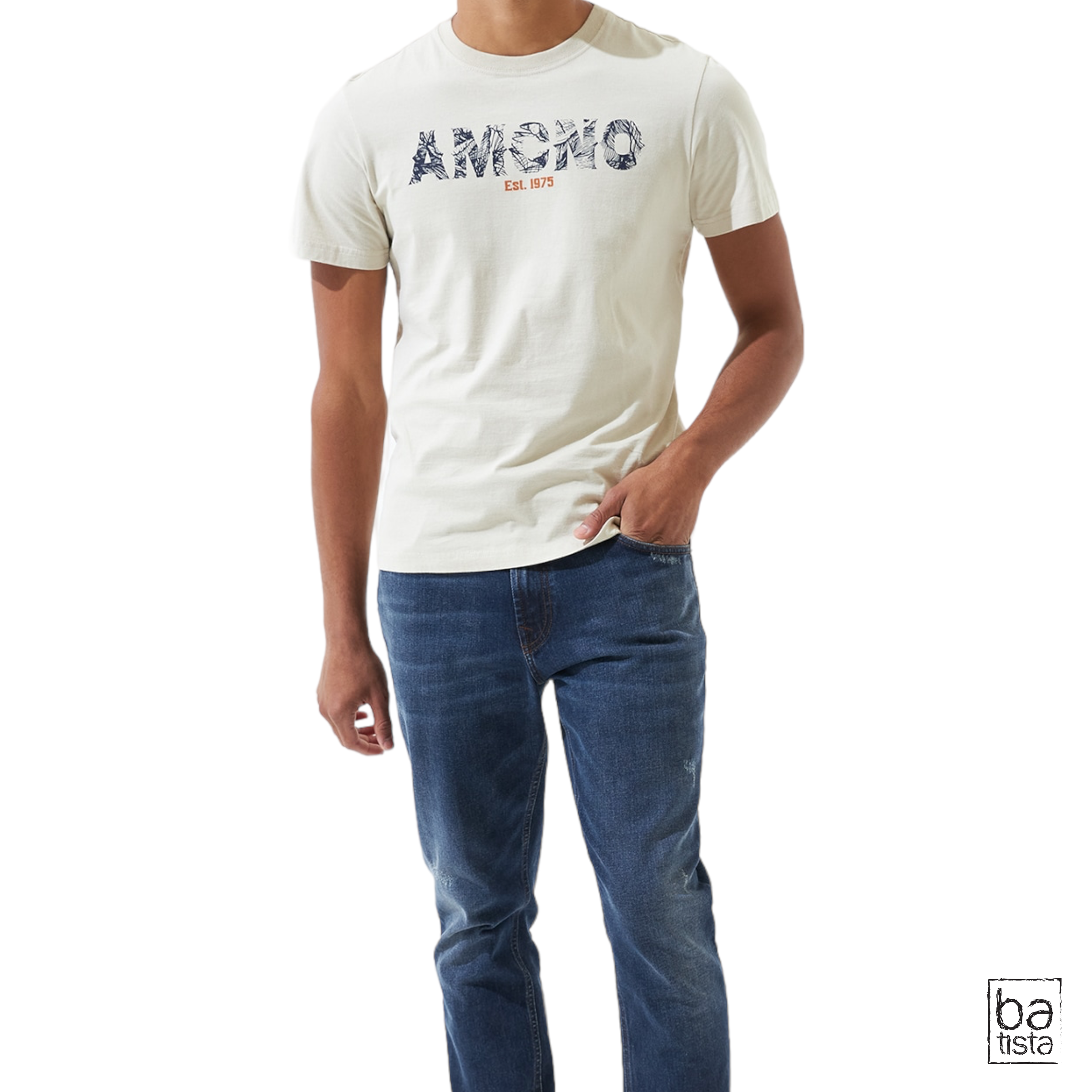 Camiseta Americanino 849D011 Beige