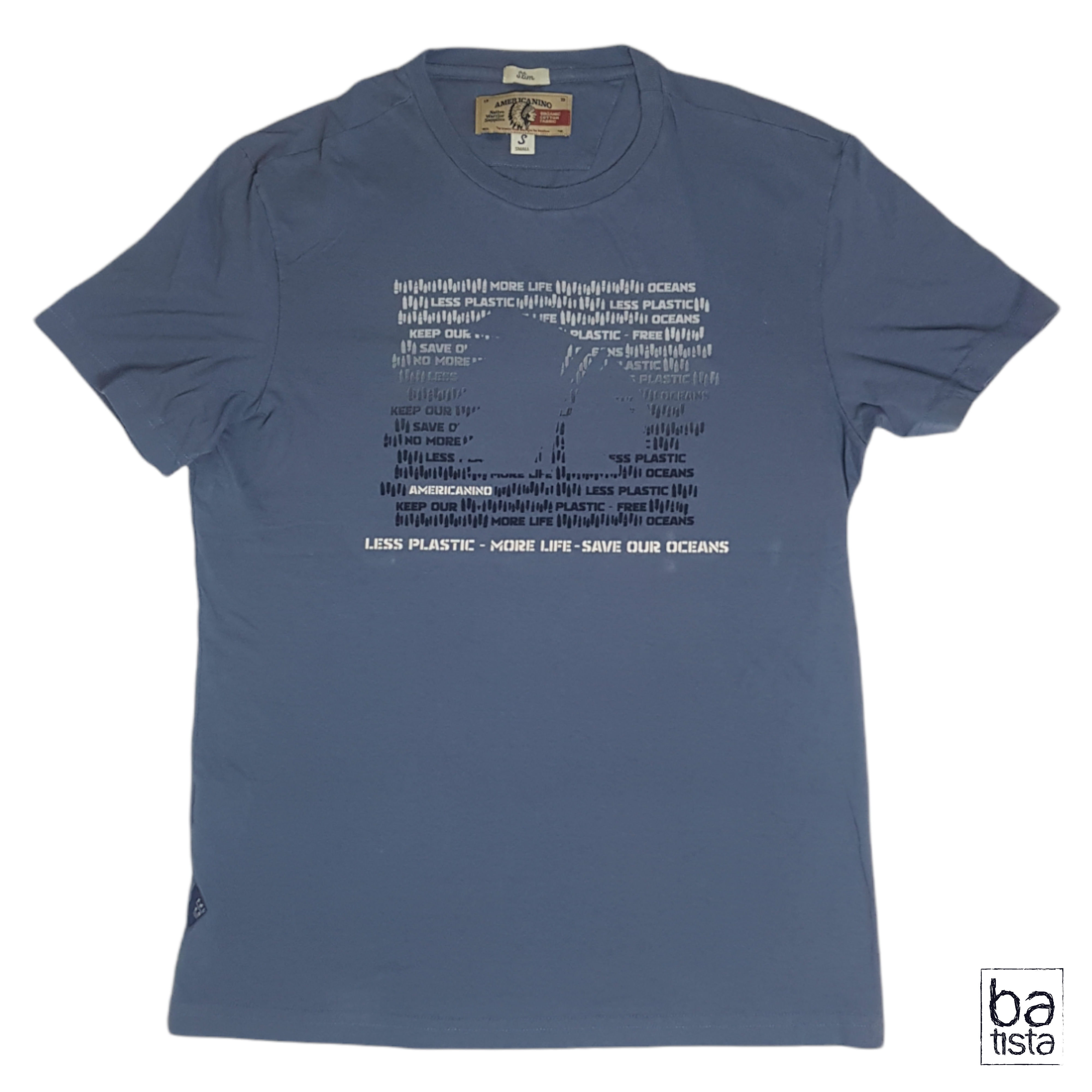 Camiseta Americanino 841D001 Azul Oscuro