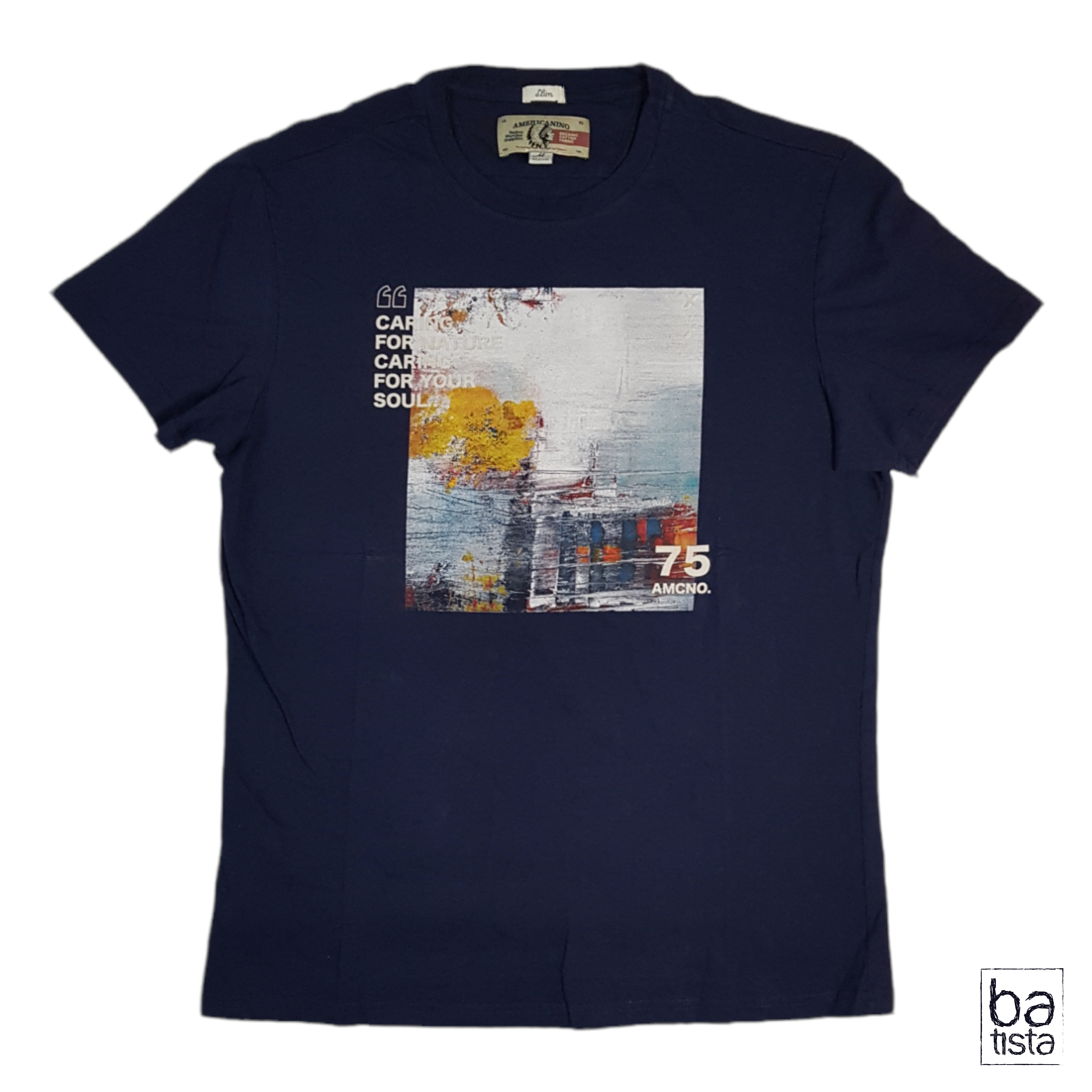 Camiseta Americanino 841D011 Azul