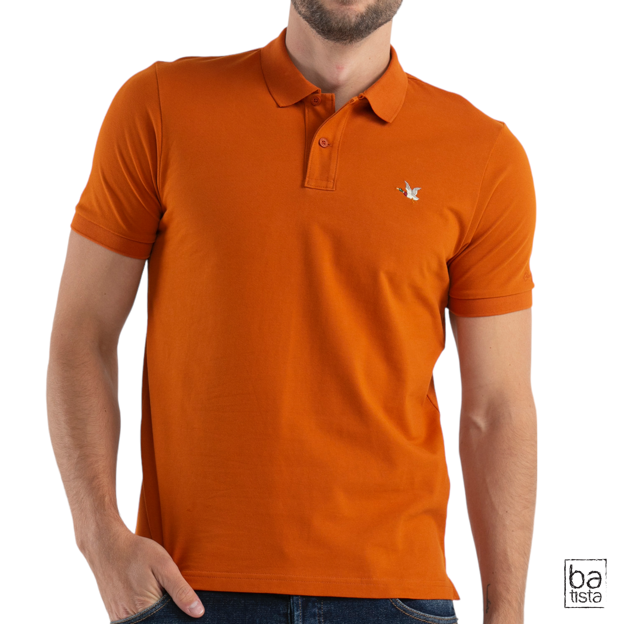 Polo Chevignon 609D001 Naranja