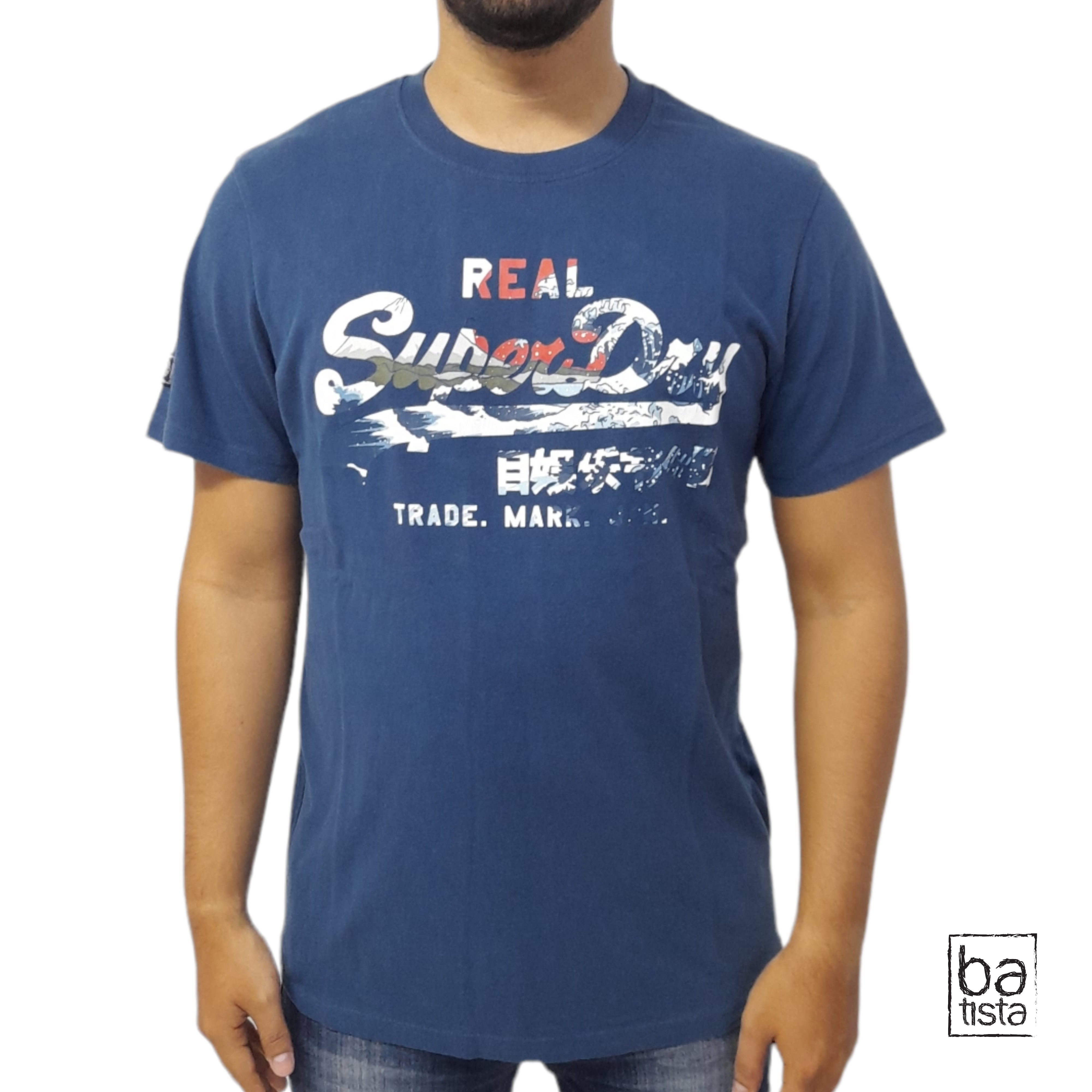 Camiseta Superdry M1011390A Azul