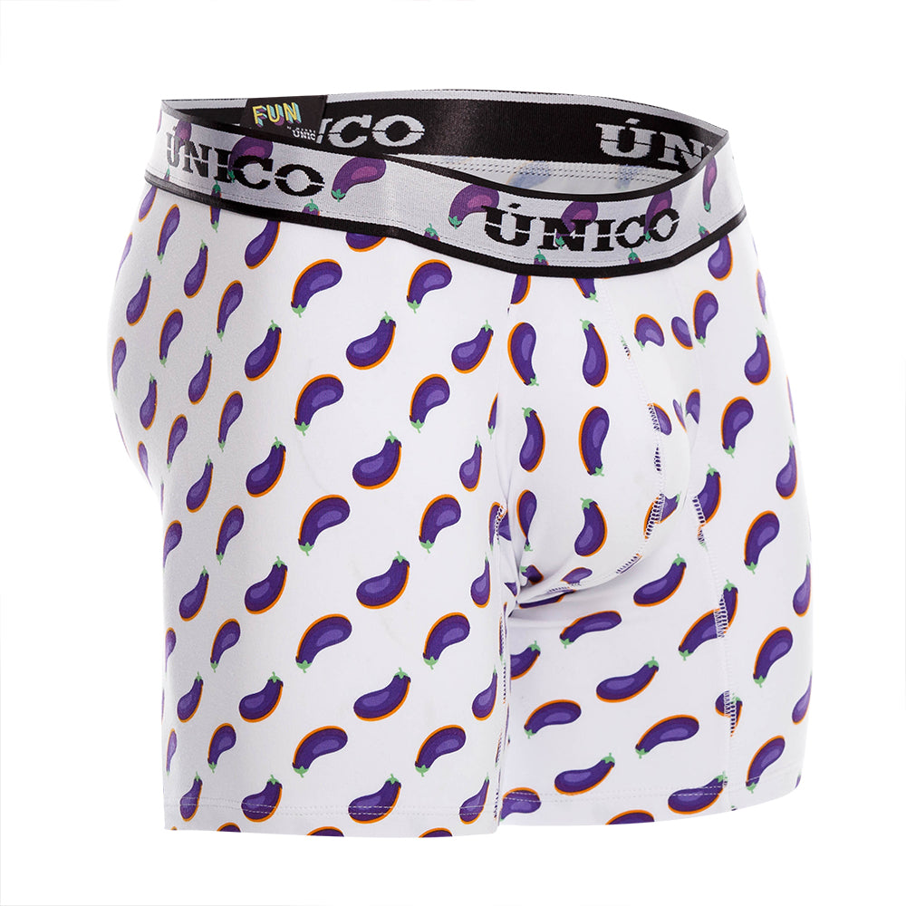 Boxer Único Berenjena