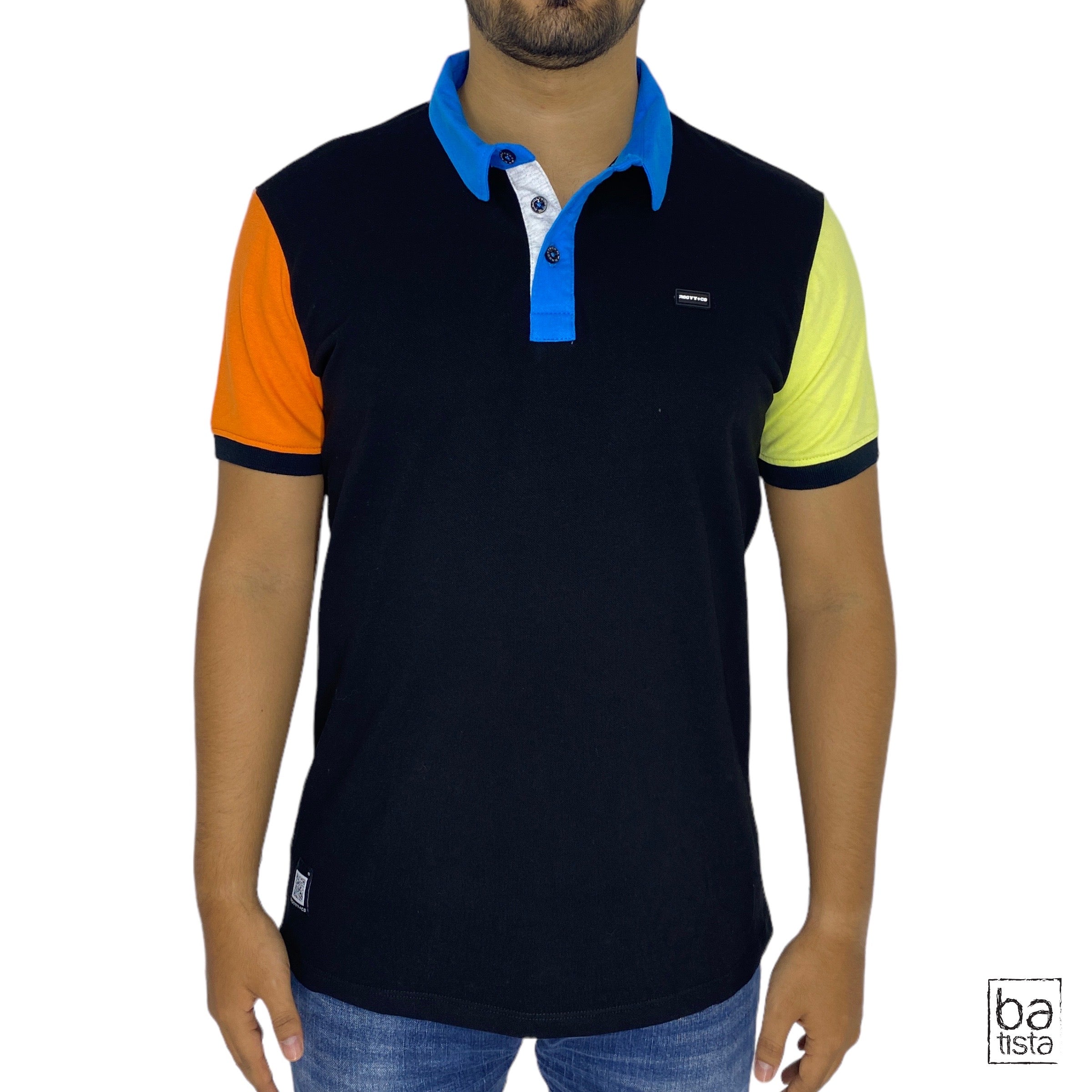 Polo Roott + co 02025 Negro