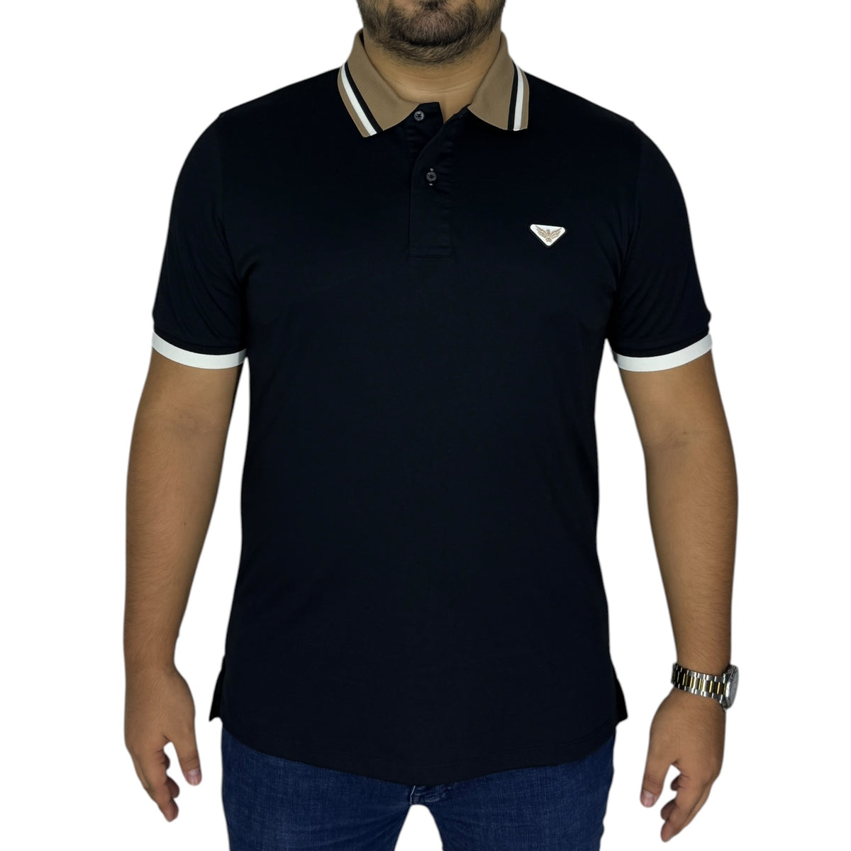 Polo Oxford 022402 Negro