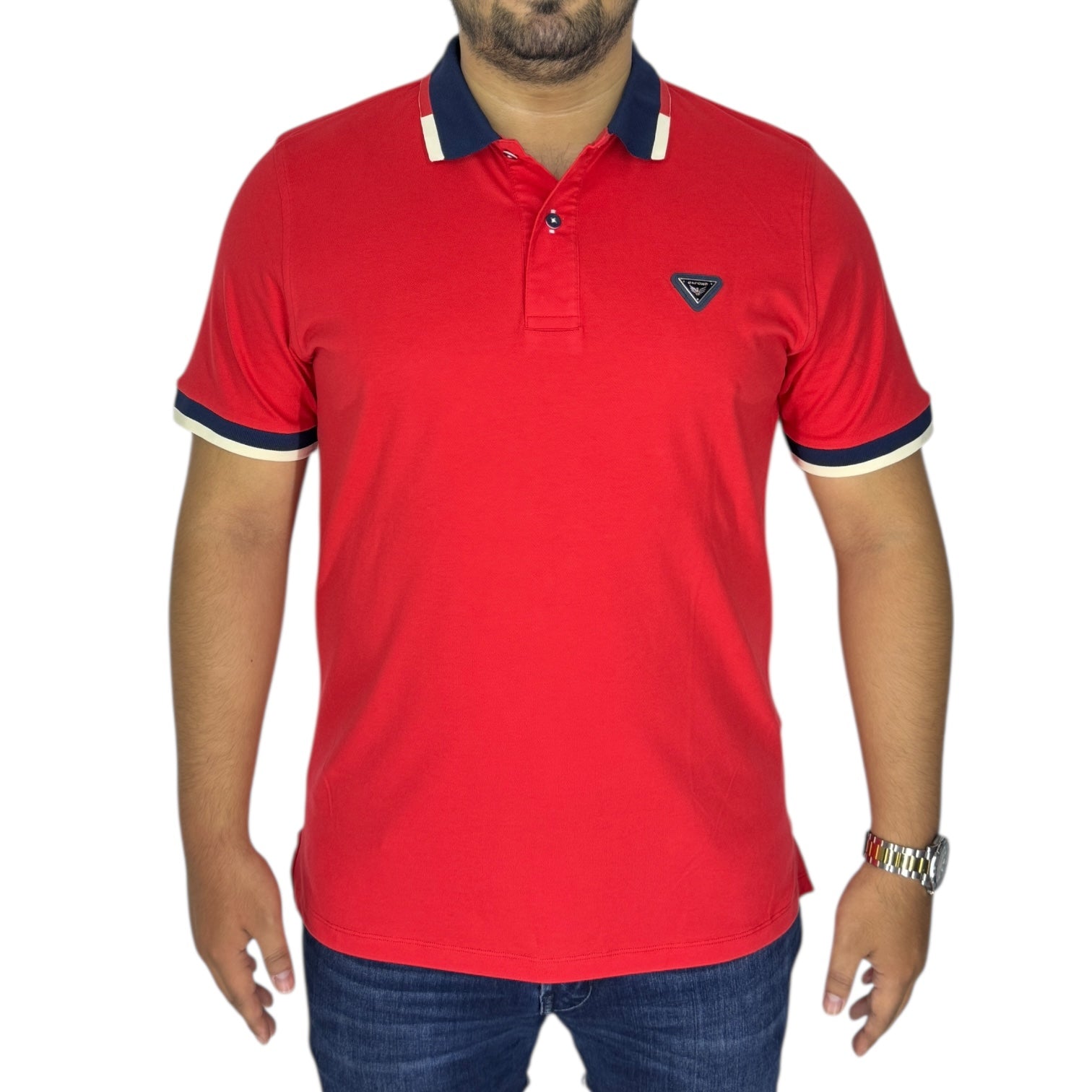 Polo Oxford 022431 Naranja