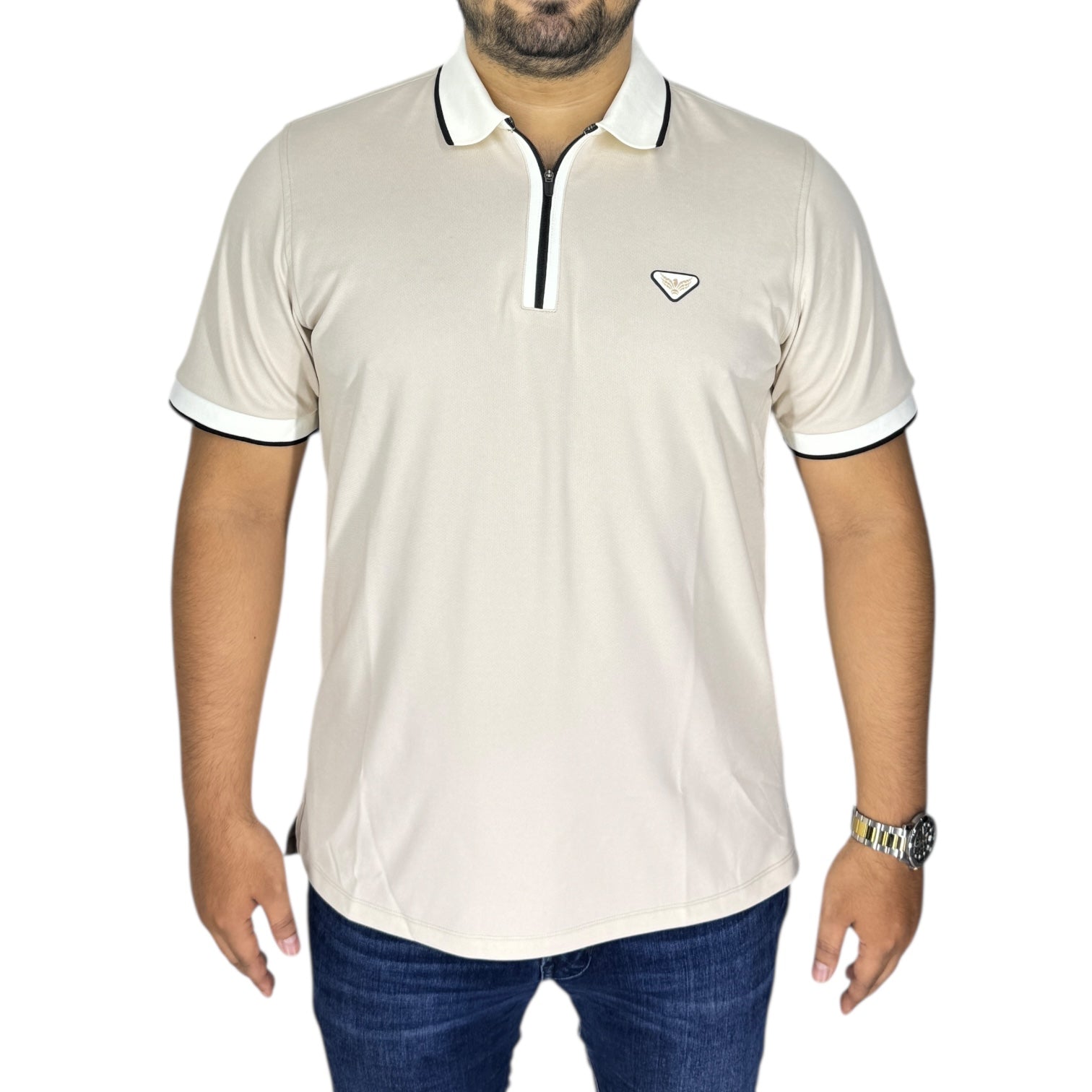 Polo Oxford 022490 Beige