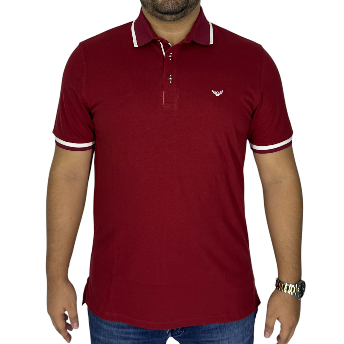 Polo Oxford 022600 Rojo