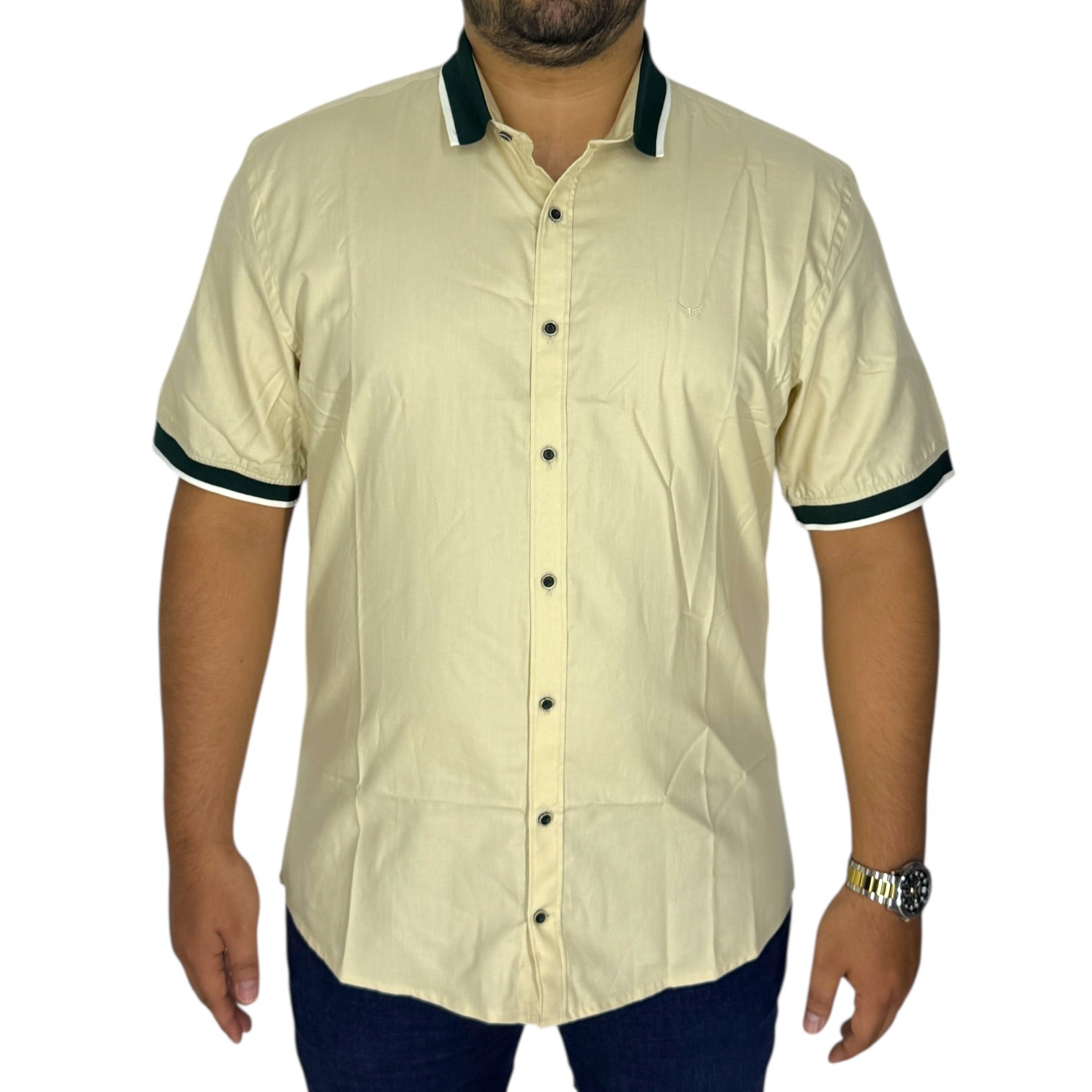 Camisa Oxford 032796 Beige