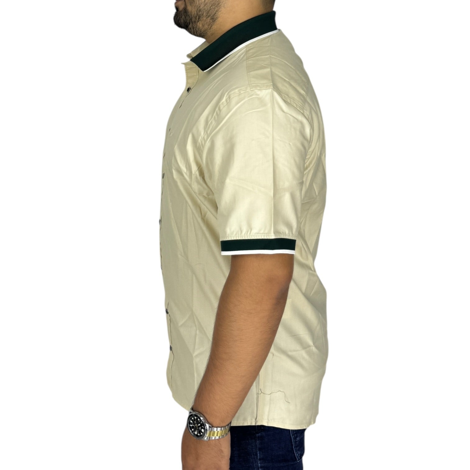 Camisa Oxford 032796 Beige