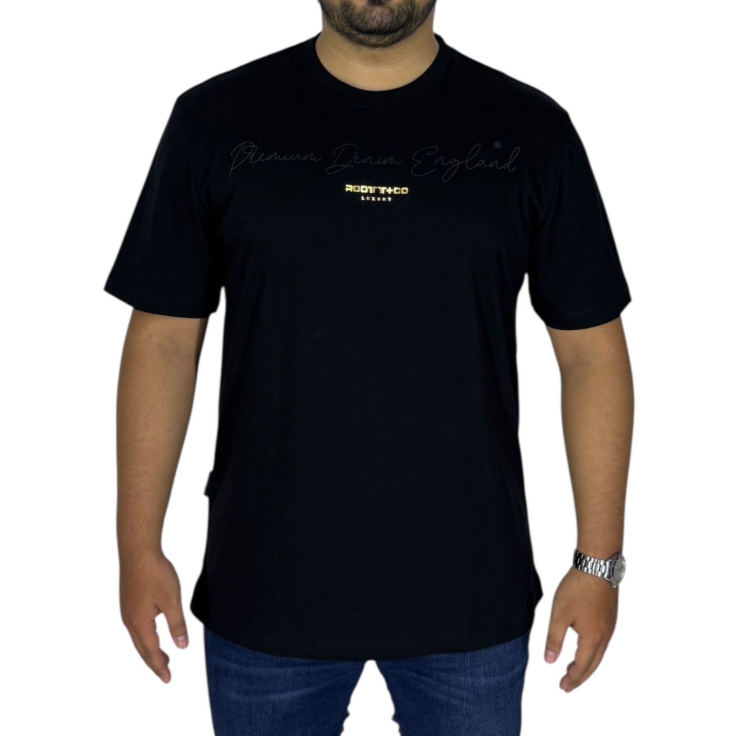 Camiseta Roott + Co 09005 Negra