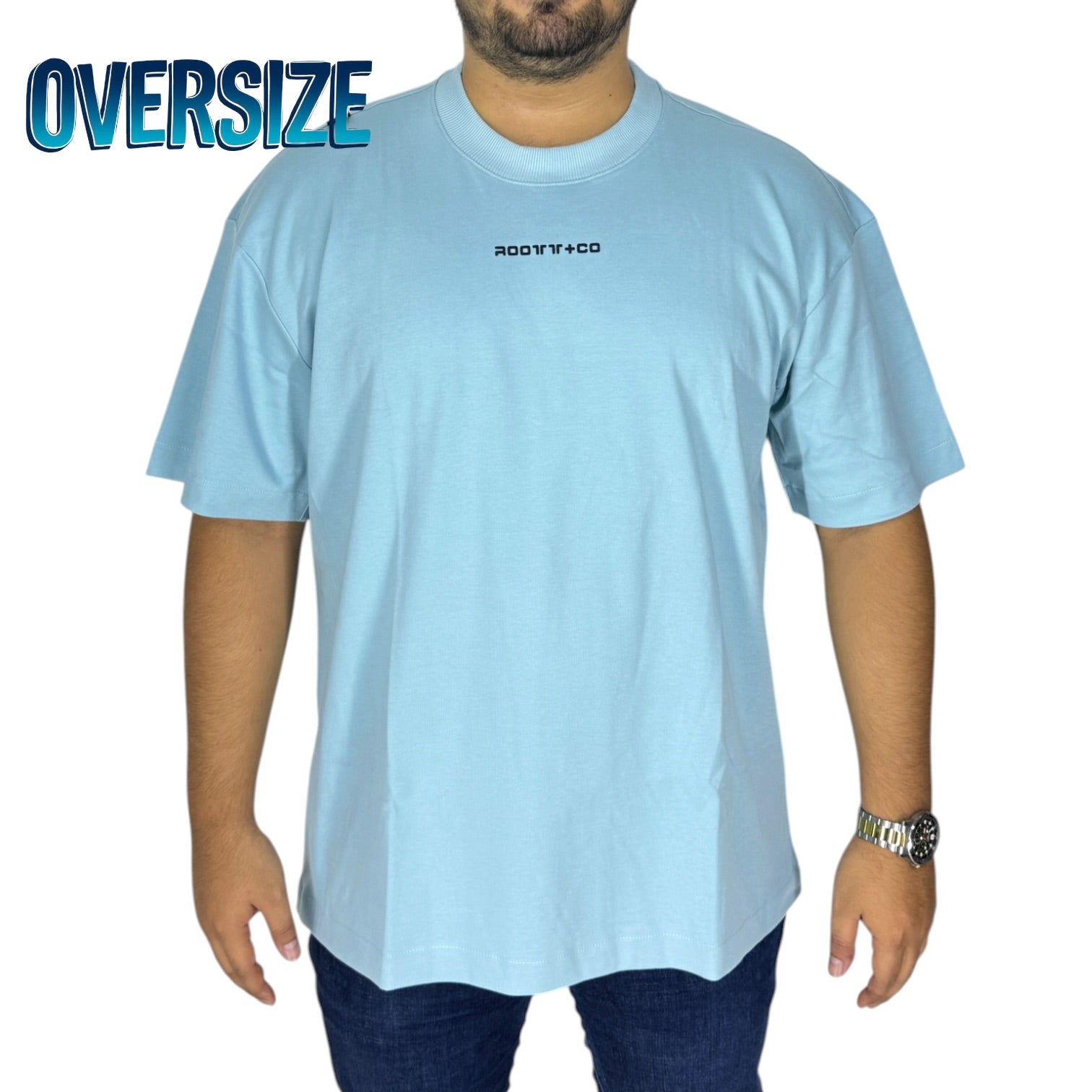 Camiseta Roott + Co 10001 Azul