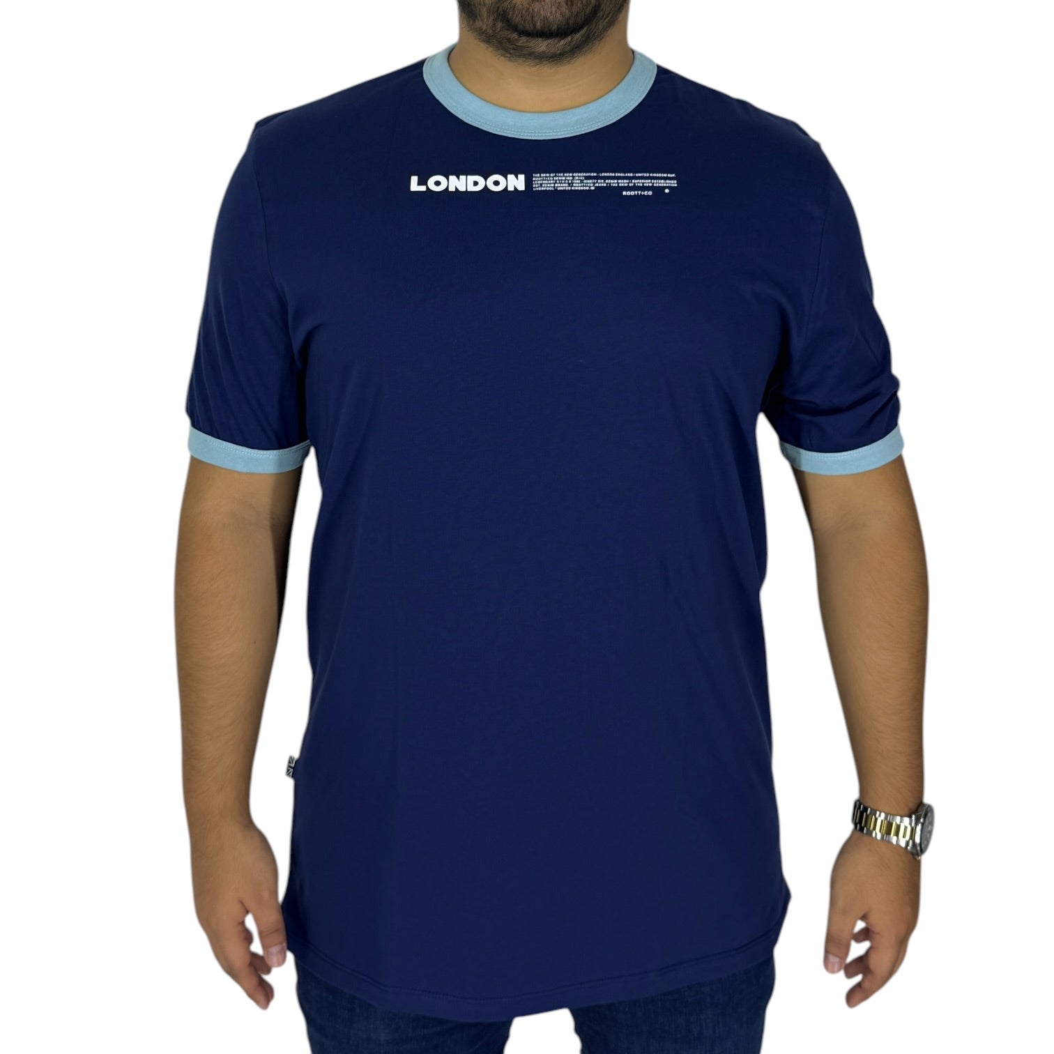 Camiseta Roott + Co 10006 Azul