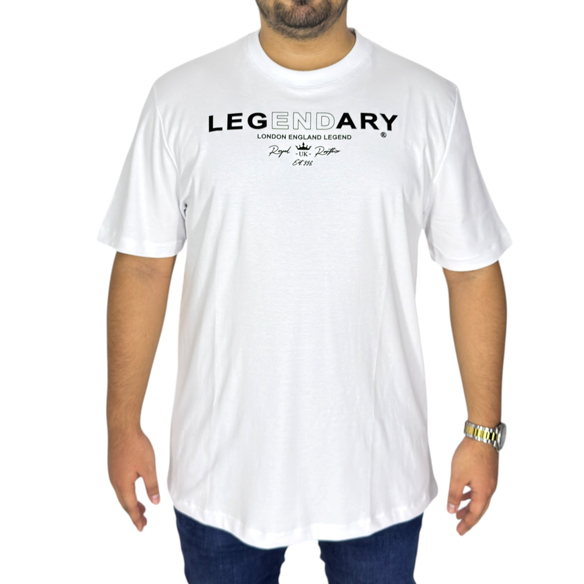 Camiseta Roott + Co 11010 Blanca