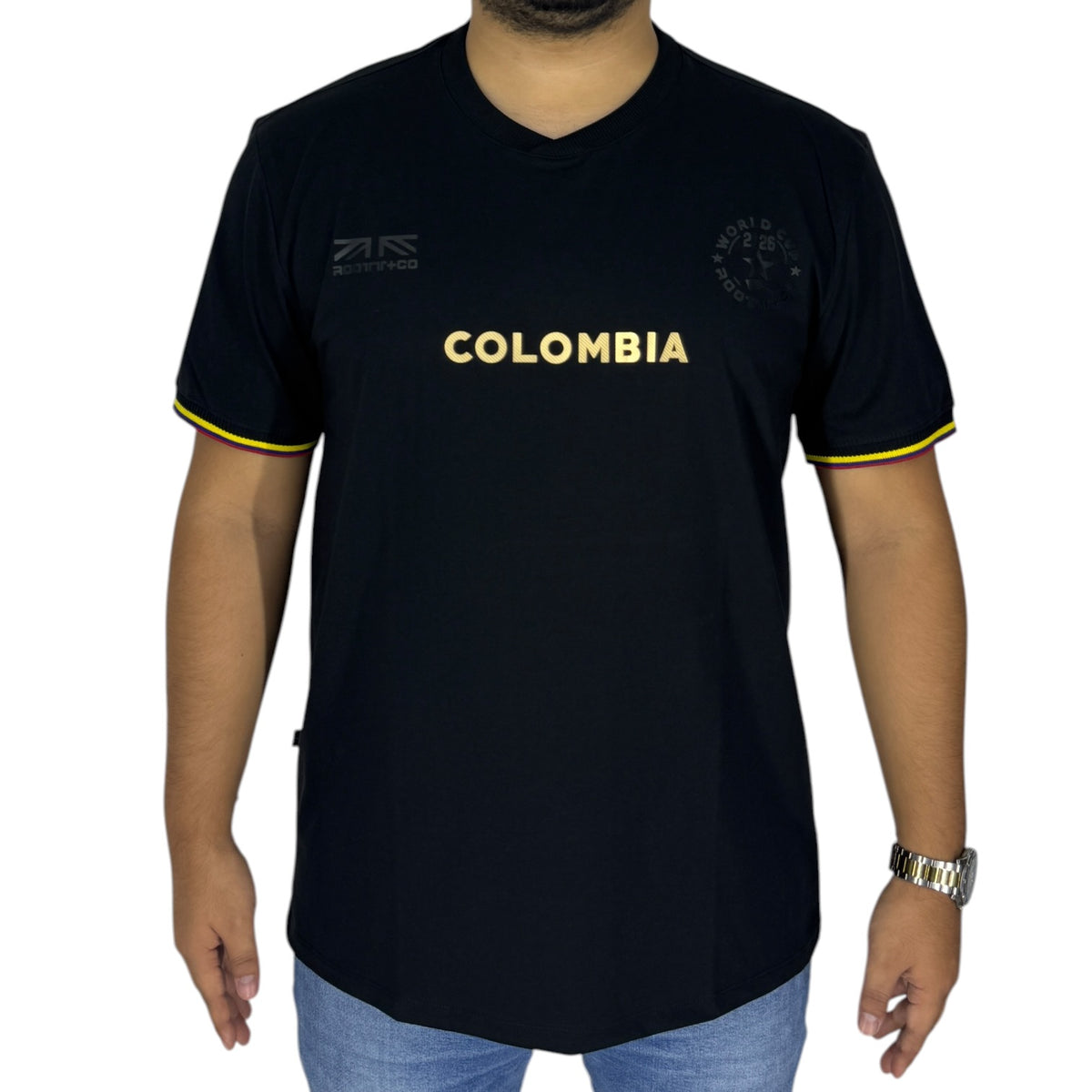 Camiseta Roott + Co 11109 Negra