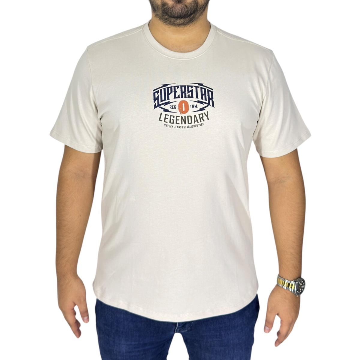 Camiseta Oxigeno 11921534 Beige