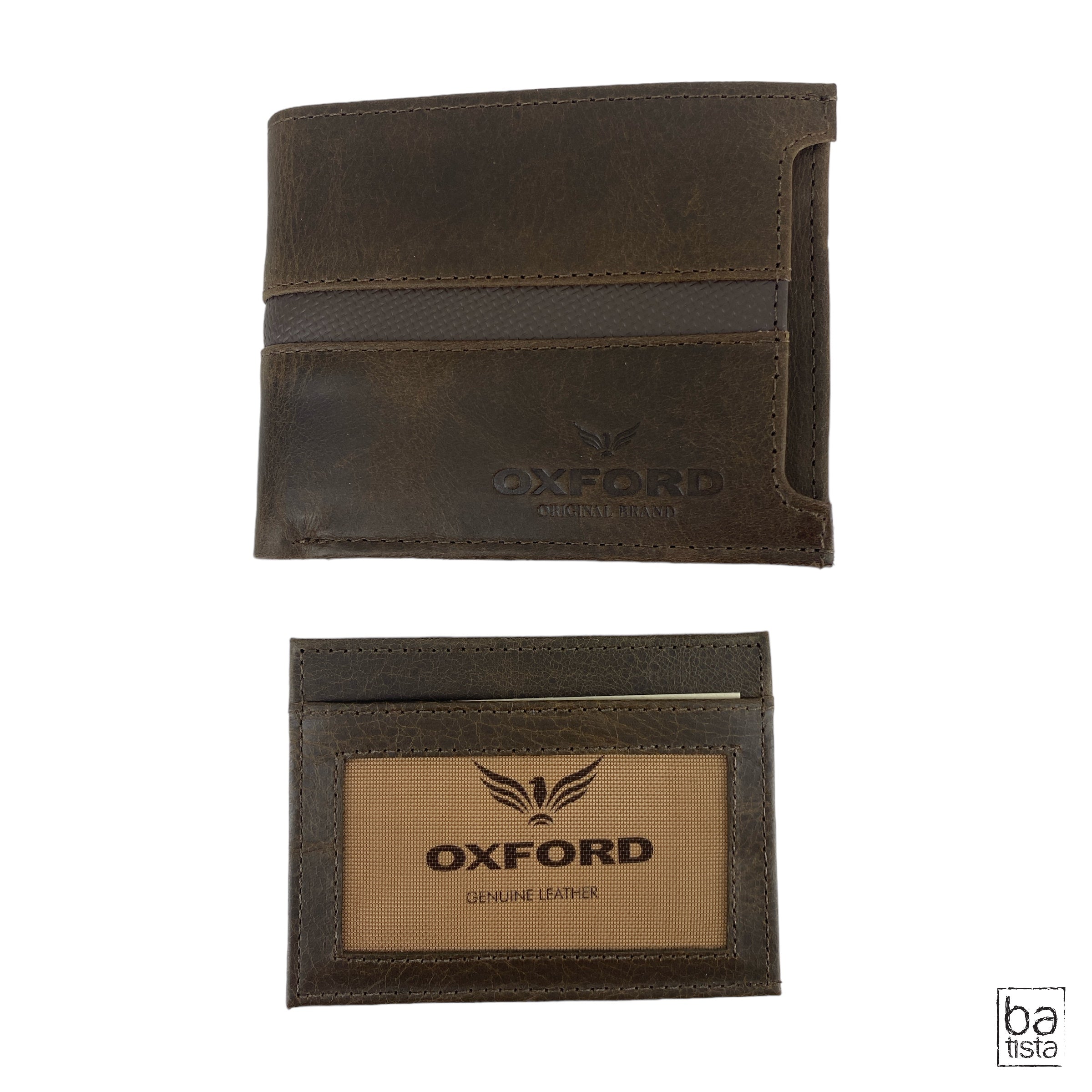 Billetera en cuero Oxford 133012
