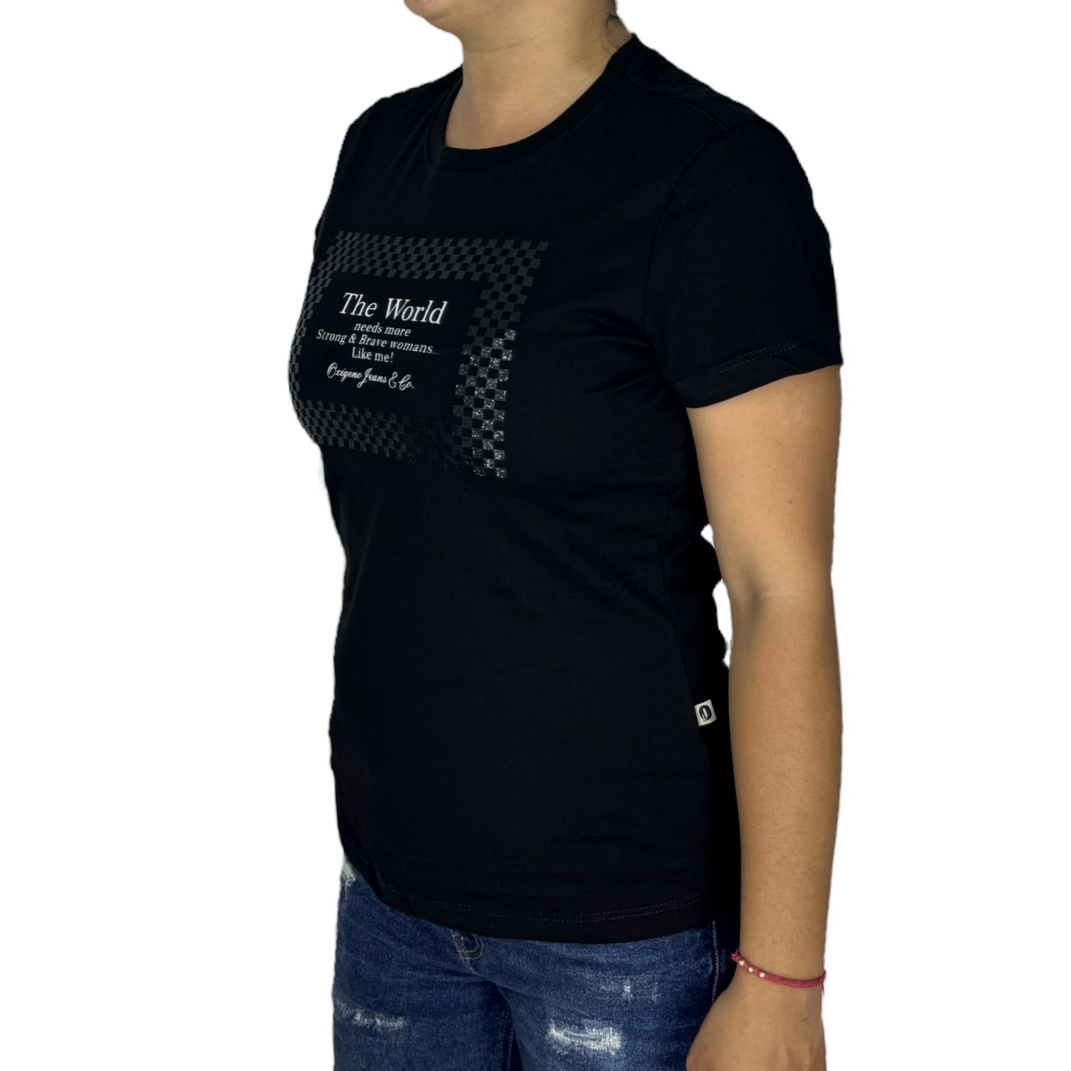 Blusa Oxigeno 21720675 Negra