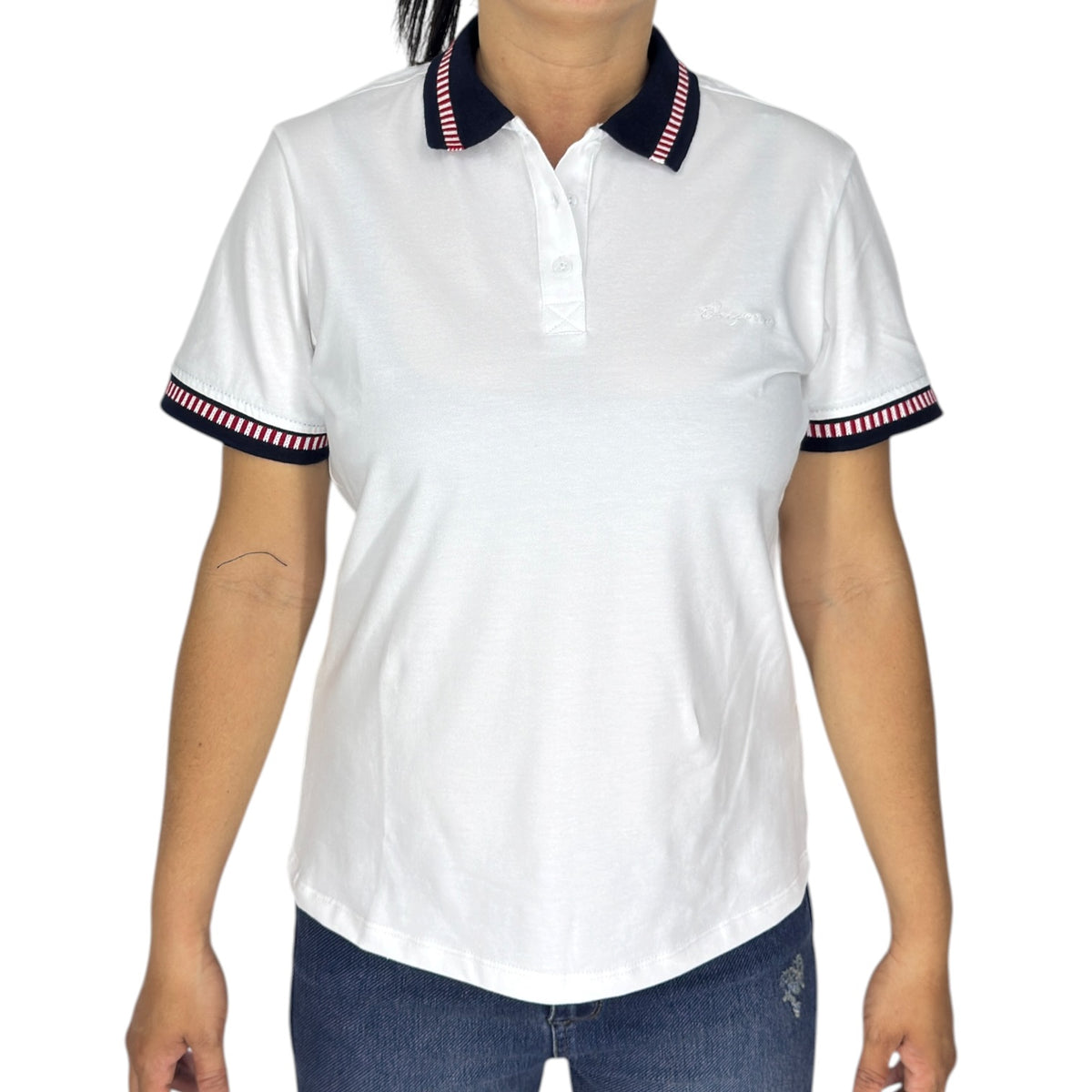 Polo Oxigeno 21924150 Blanca