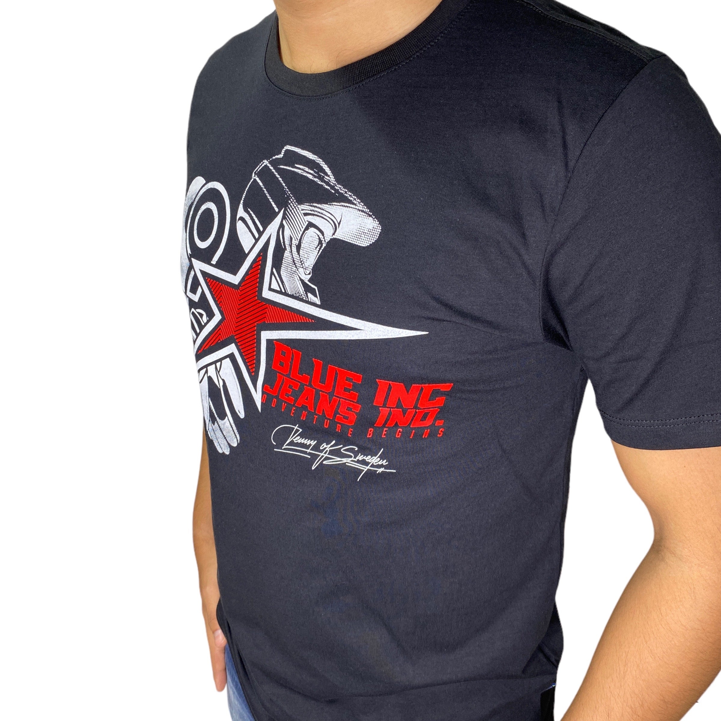Camiseta Blue Inc 22012