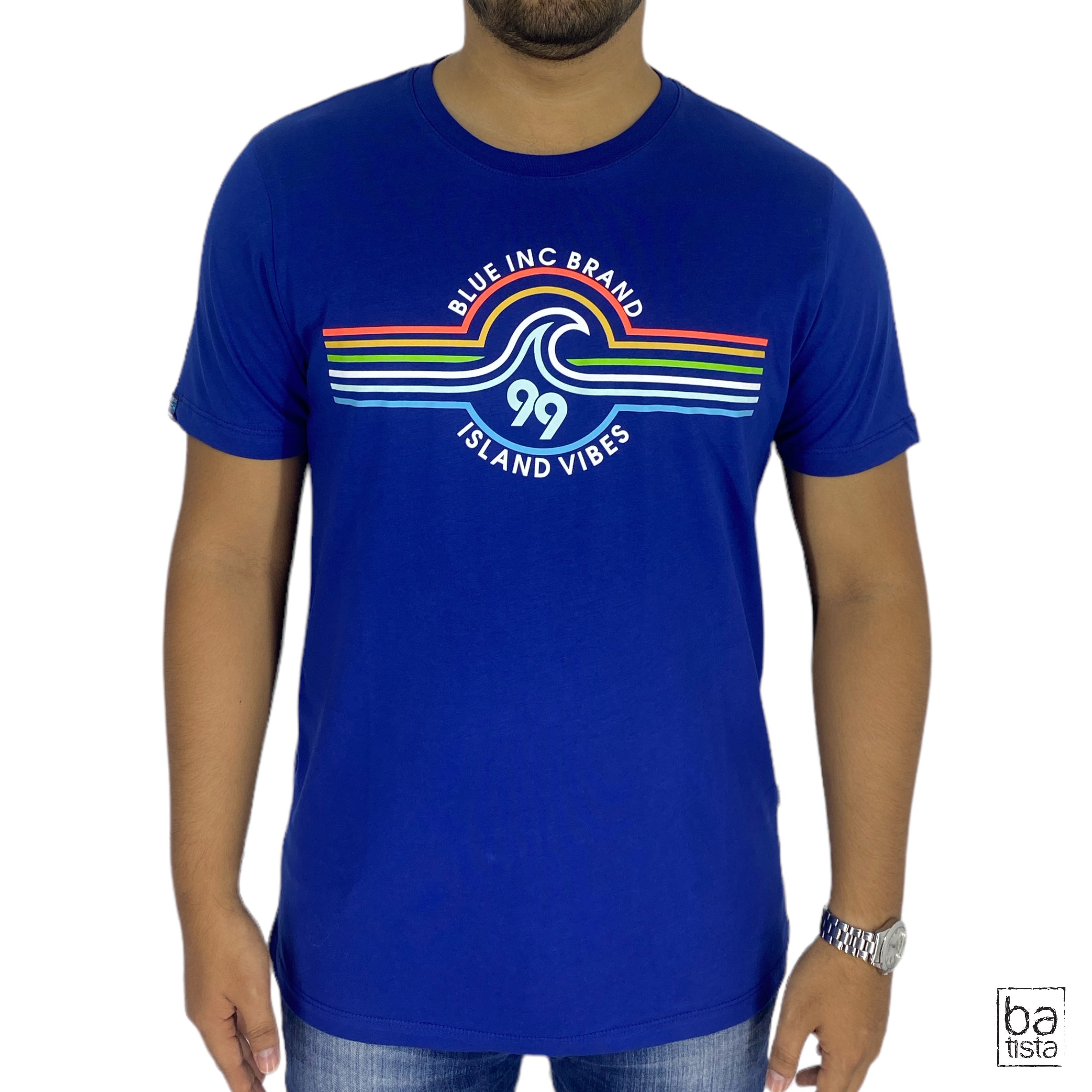 Camiseta Blue Inc 23054