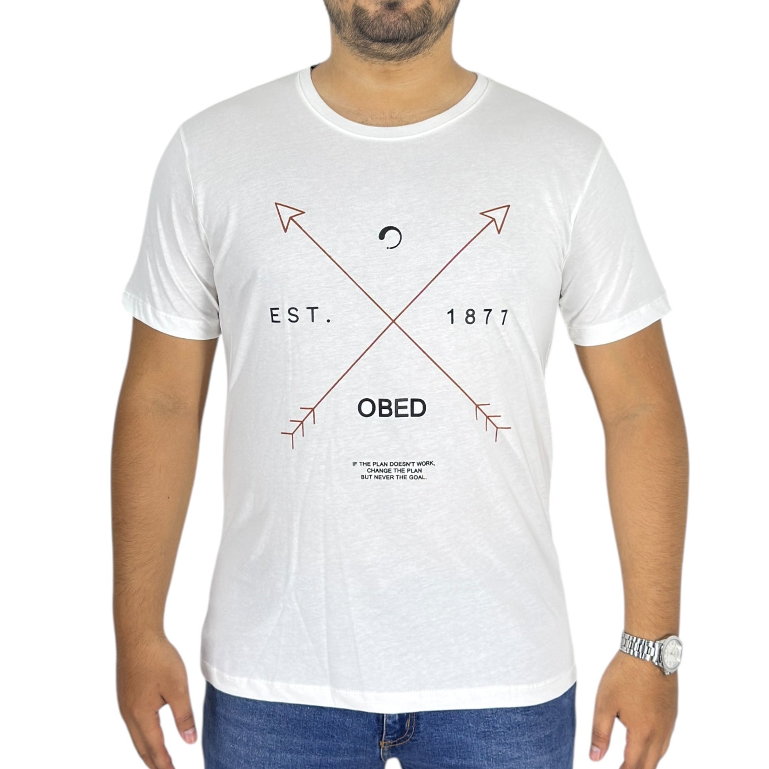 Camiseta Obed 25CH08 Beige