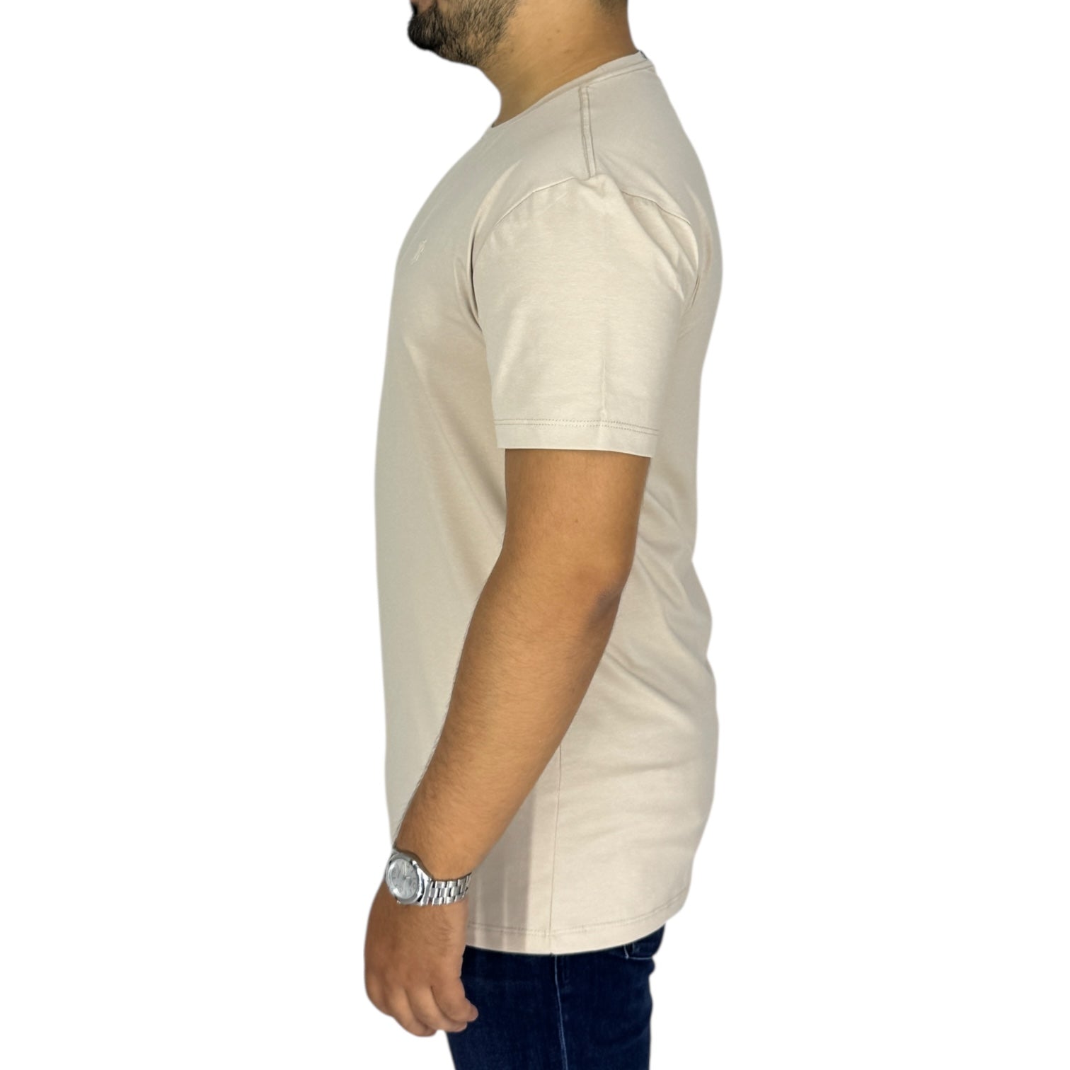 Camiseta Blue Inc 26064 Beige