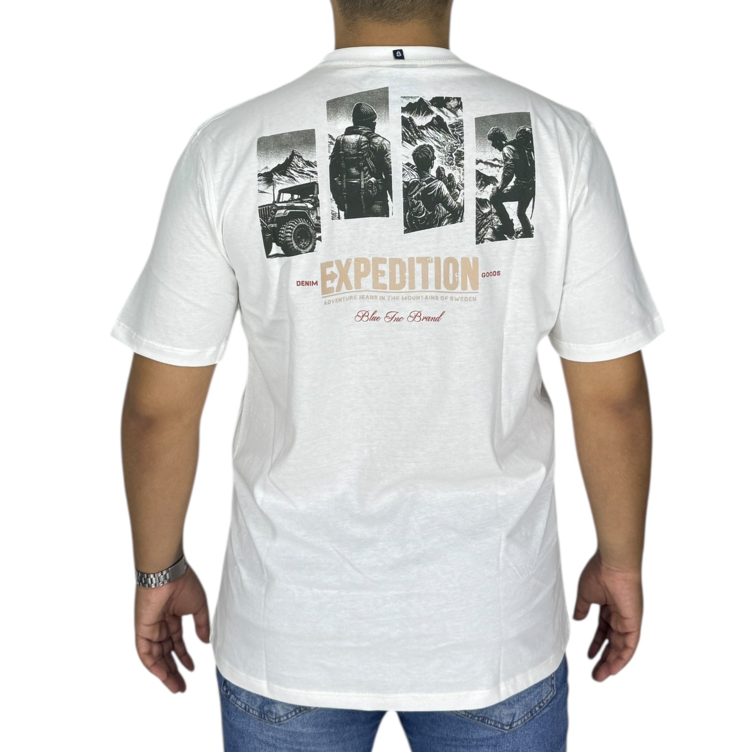 Camiseta Blue Inc 26073