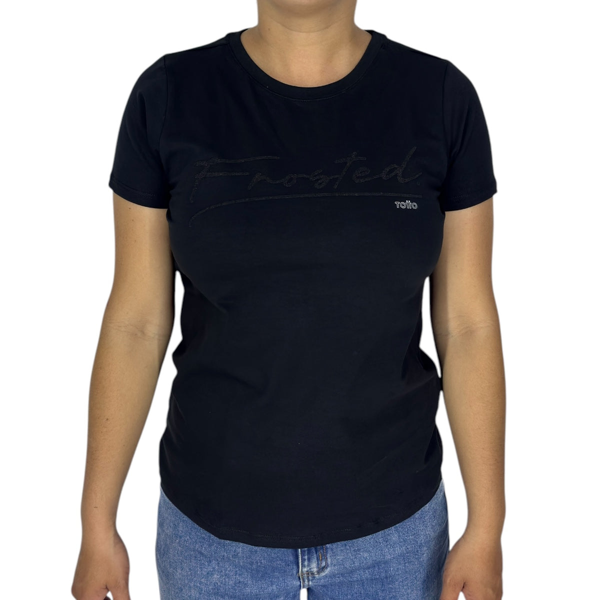 Blusa Totto 2621 N01 Negra