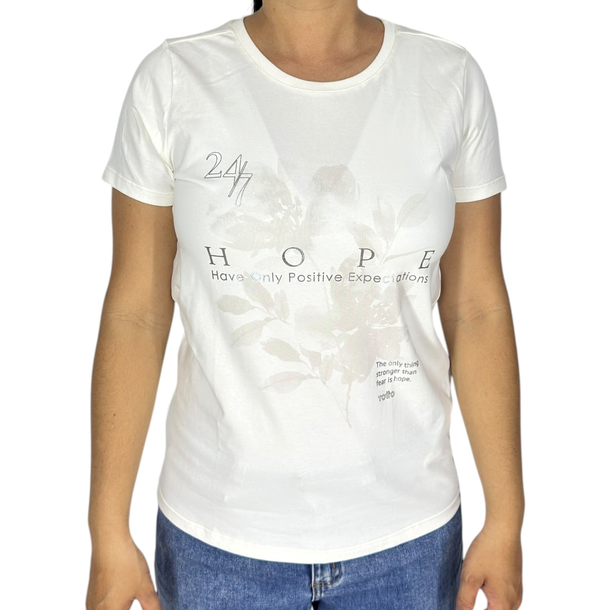 Blusa Totto 2623 B72 Beige