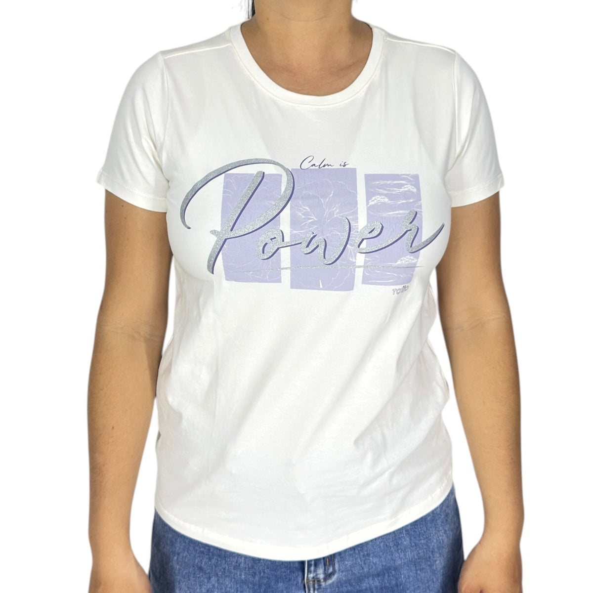 Blusa Totto 2624 B72 Beige