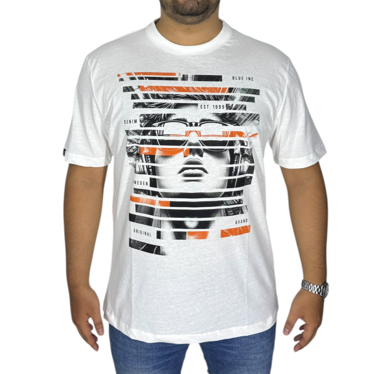 Camiseta Blue Inc 27033