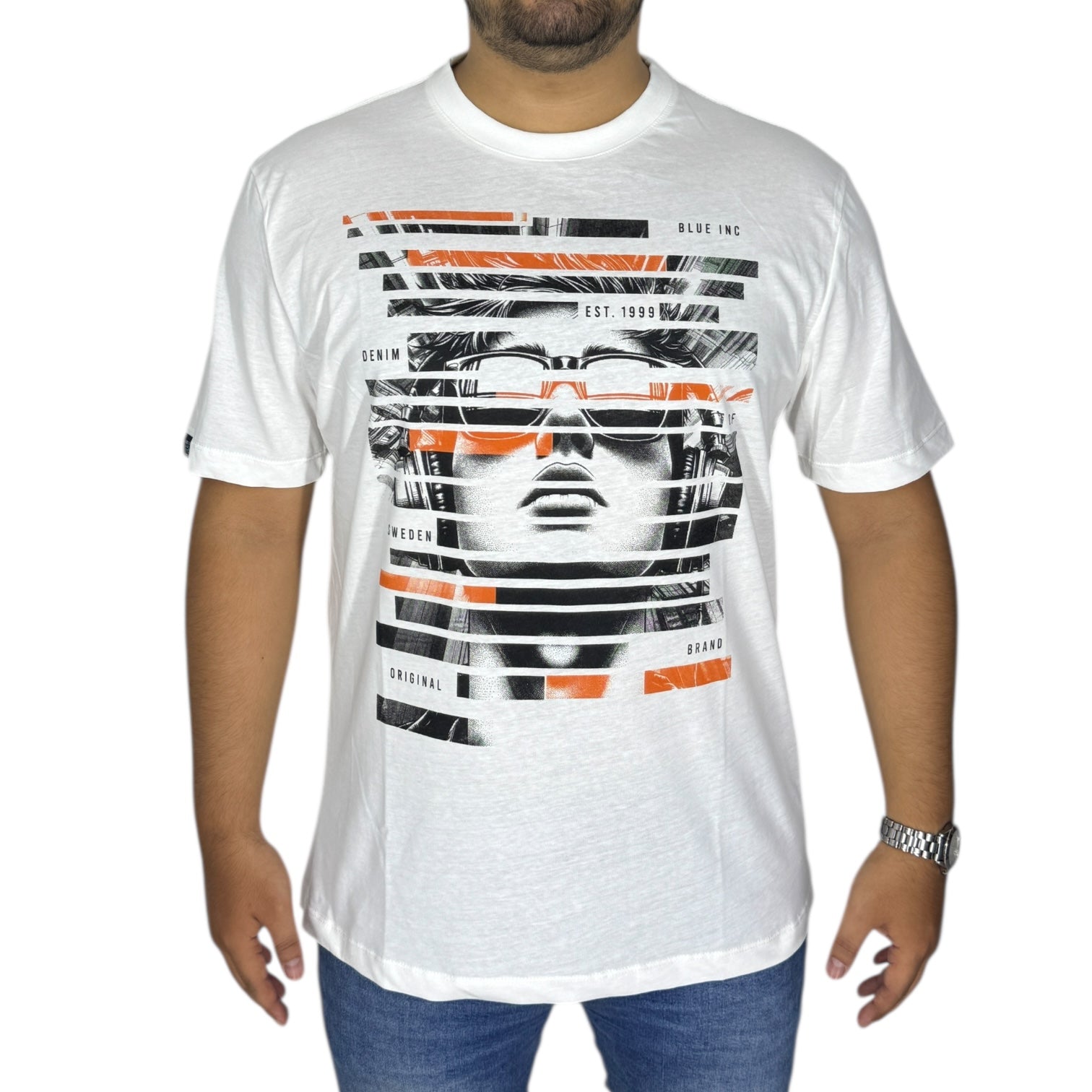 Camiseta Blue Inc 27033