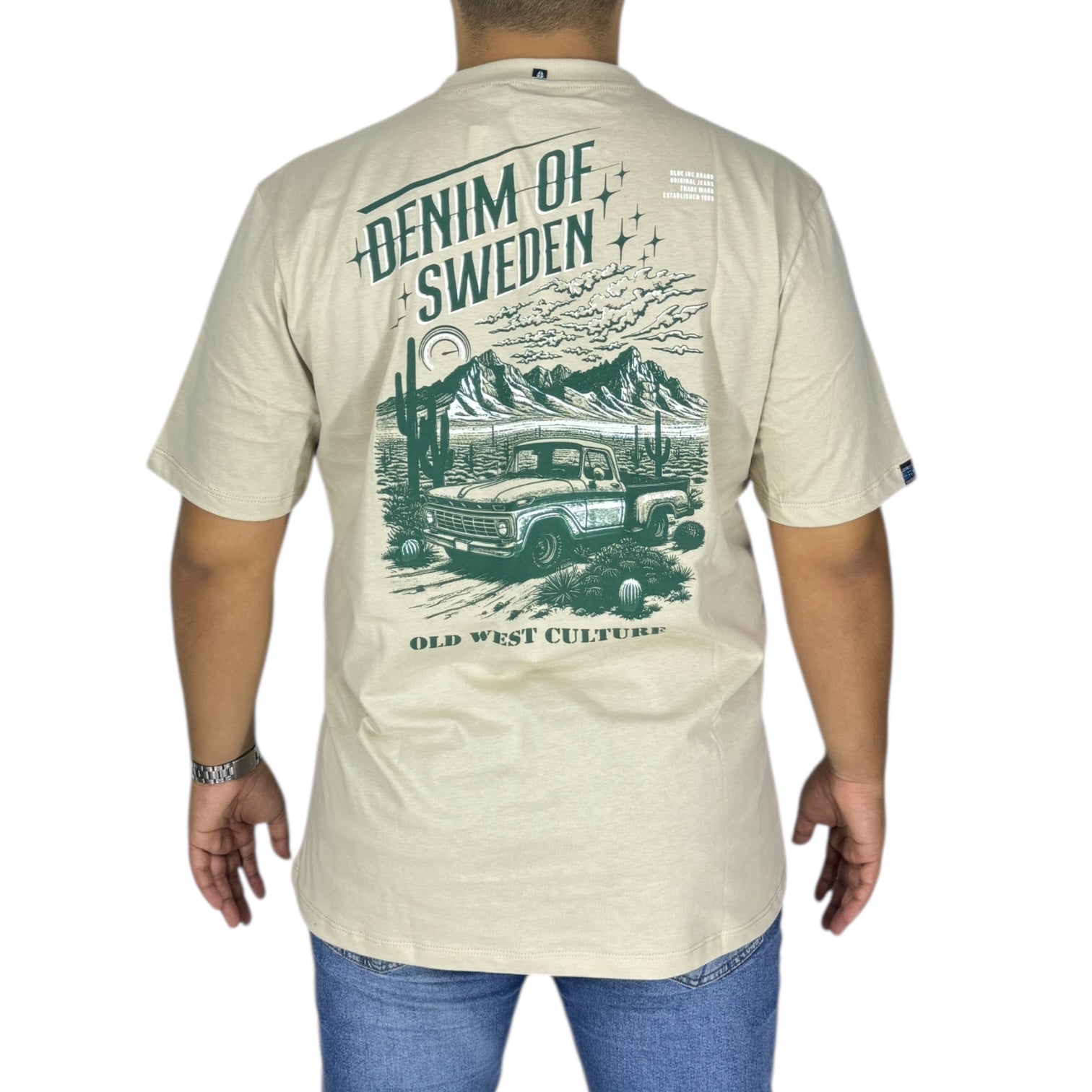 Camiseta Blue Inc 27051