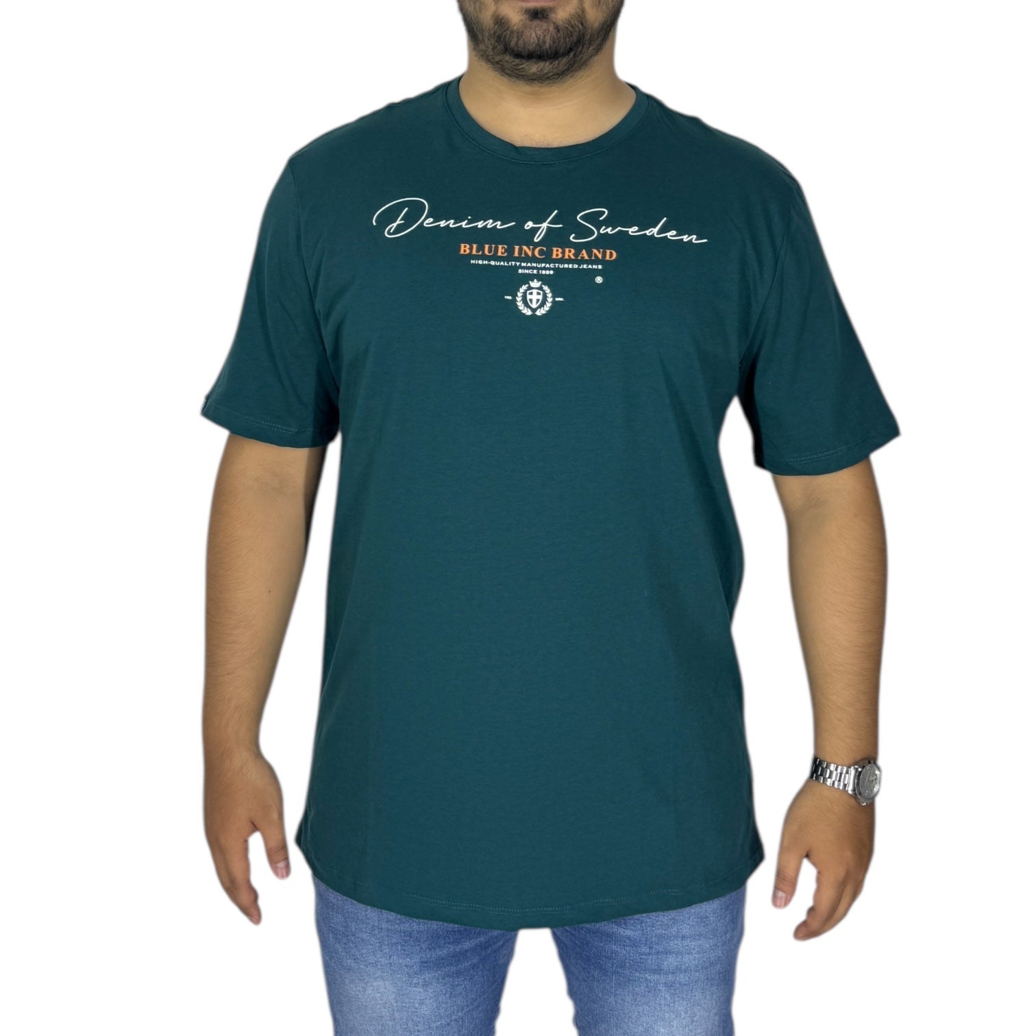 Camiseta Blue Inc 27054