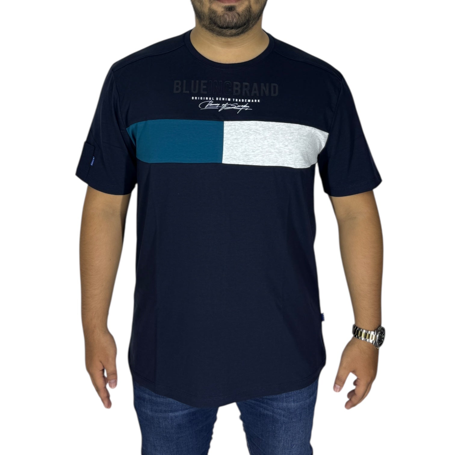 Camiseta Blue Inc 27090