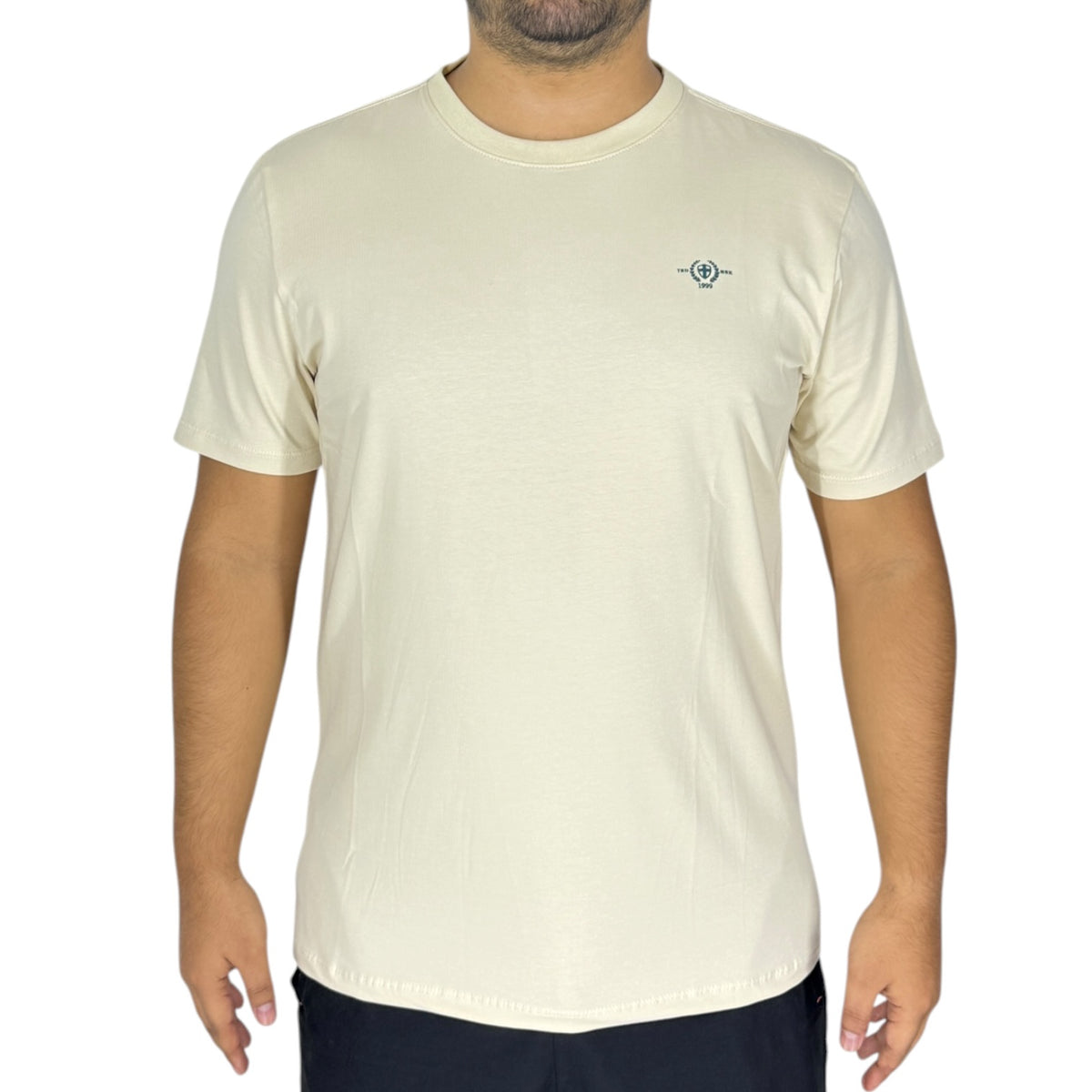 Camiseta Blue Inc 28022 Beige