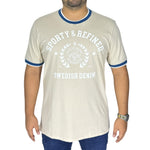 Camiseta Blue Inc 28081 Beige