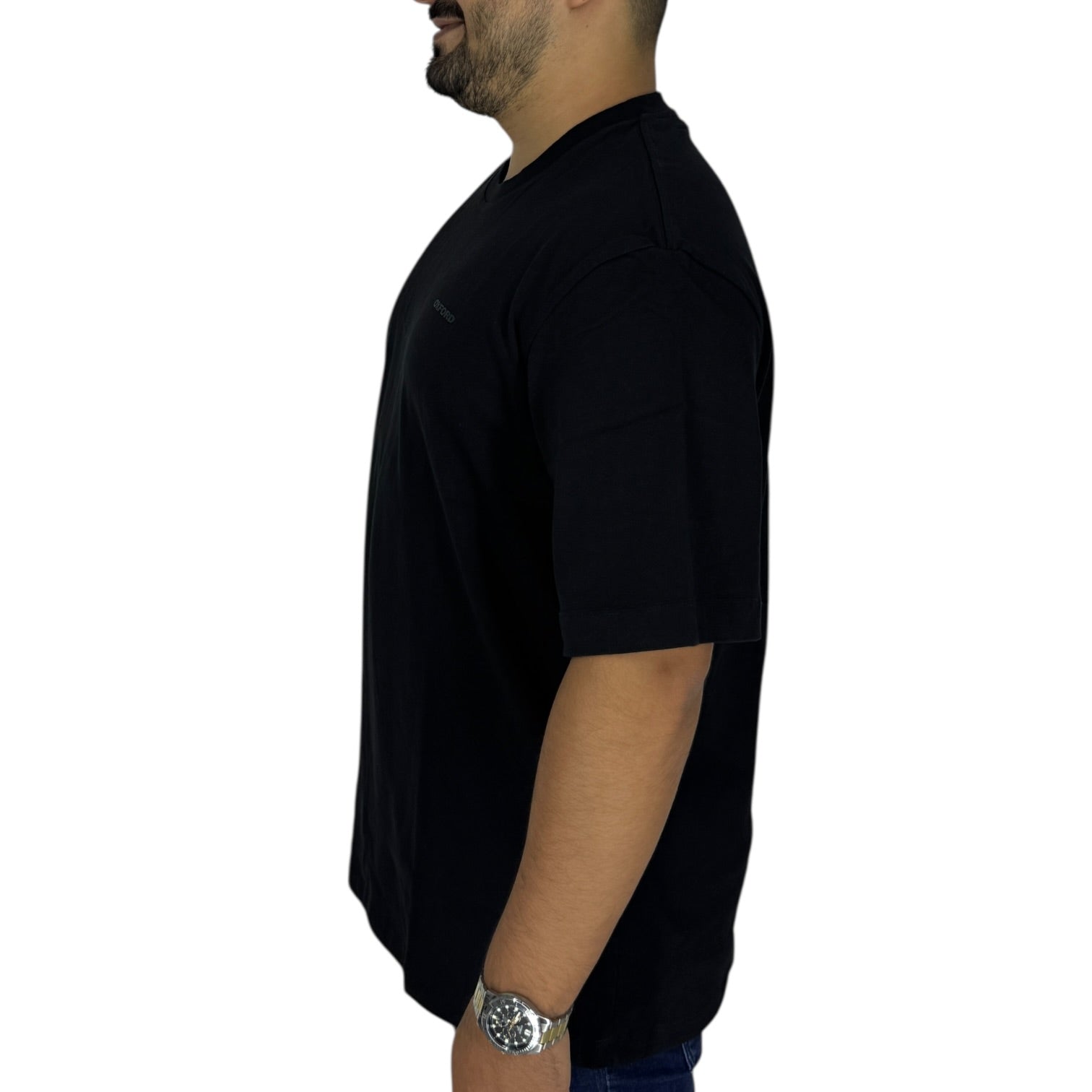 Camiseta Oxford 333663 Negra