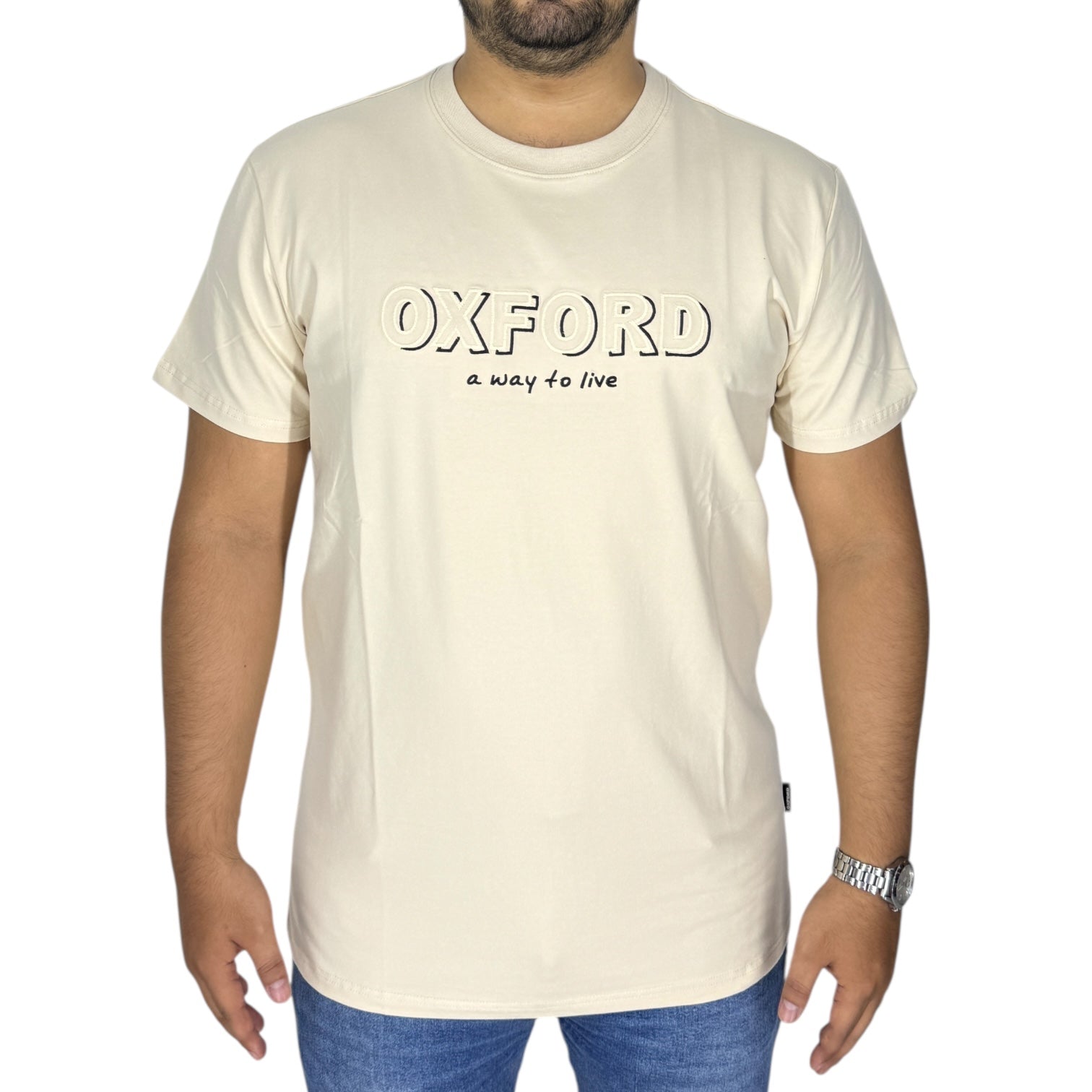 Camiseta Oxford 333672 Beige