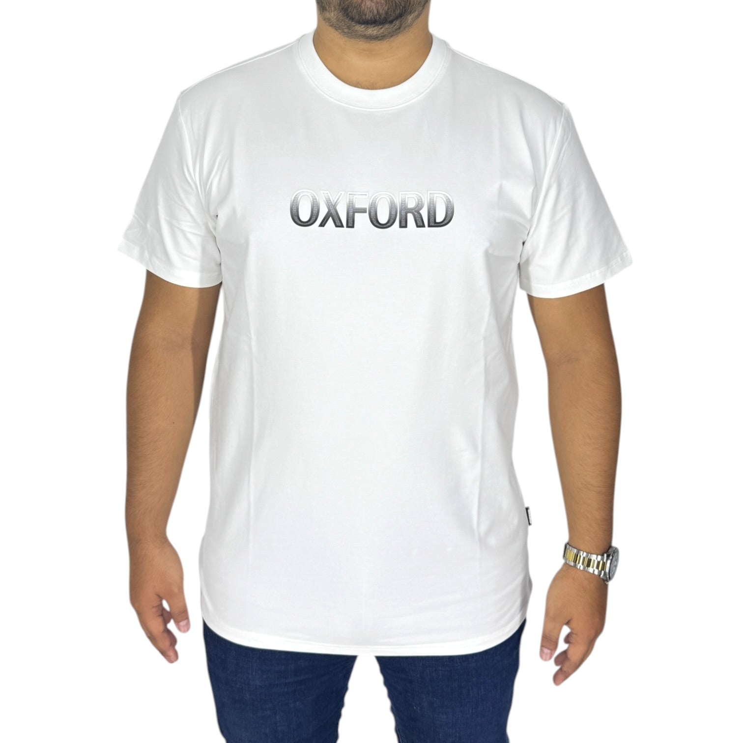 Camiseta Oxford 333729 Blanca