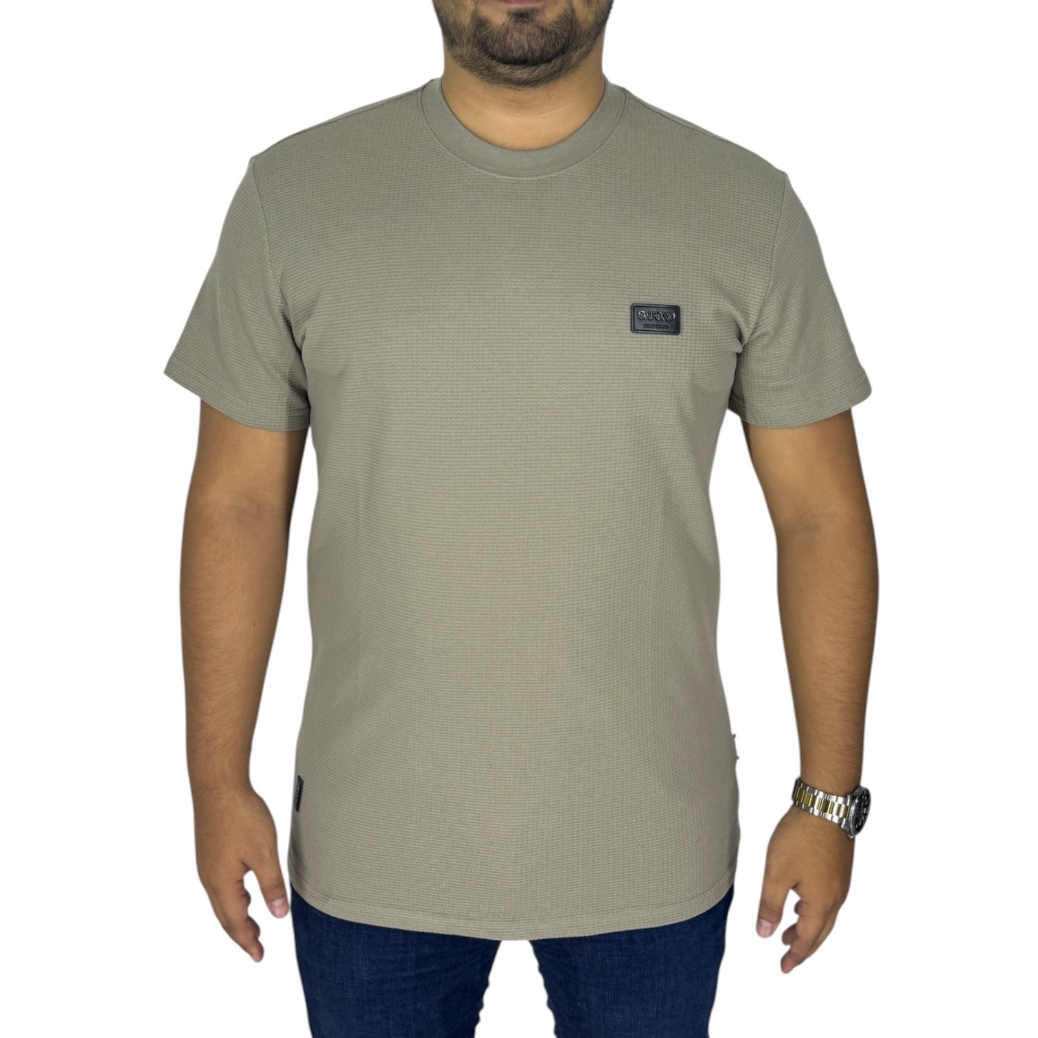 Camiseta Oxford 333730 Gris