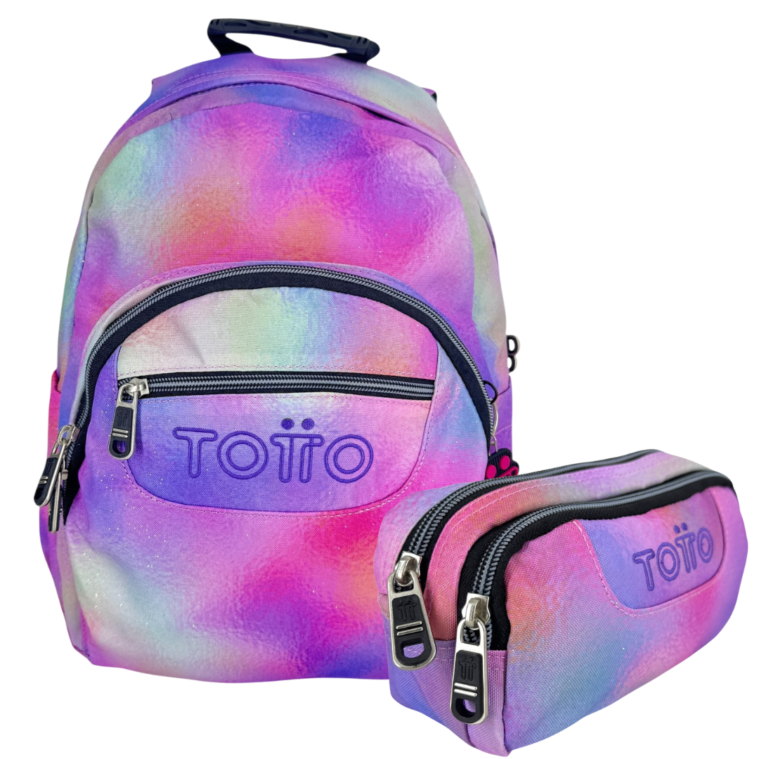 Combo Totto Mediano + Cartuchera 2 bolsillos 0IN