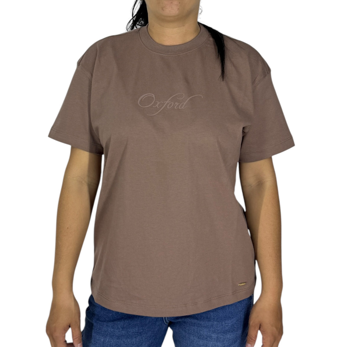 Blusa Oxford 641588 Cafe